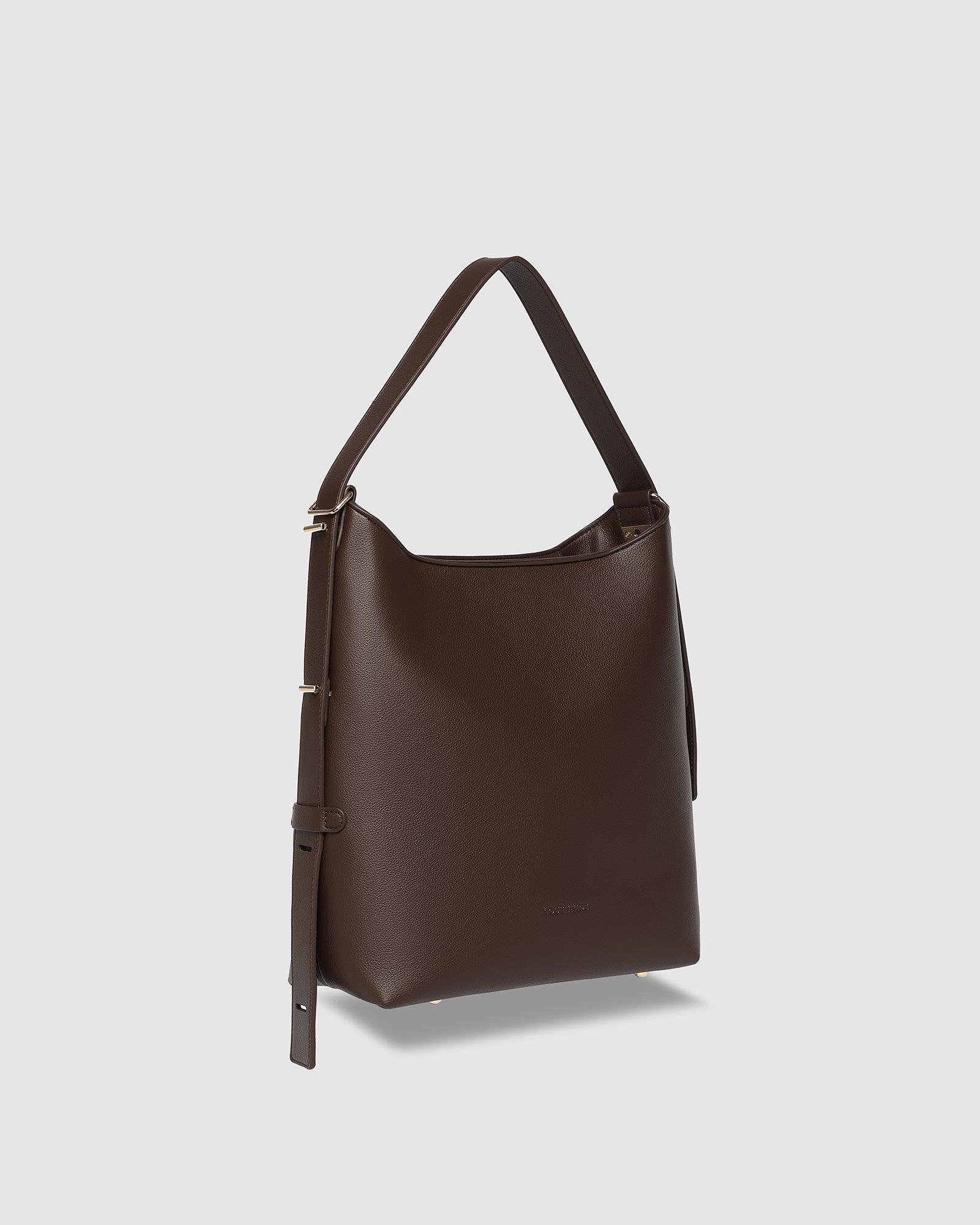Audrey Bucket Bag - Chocolate