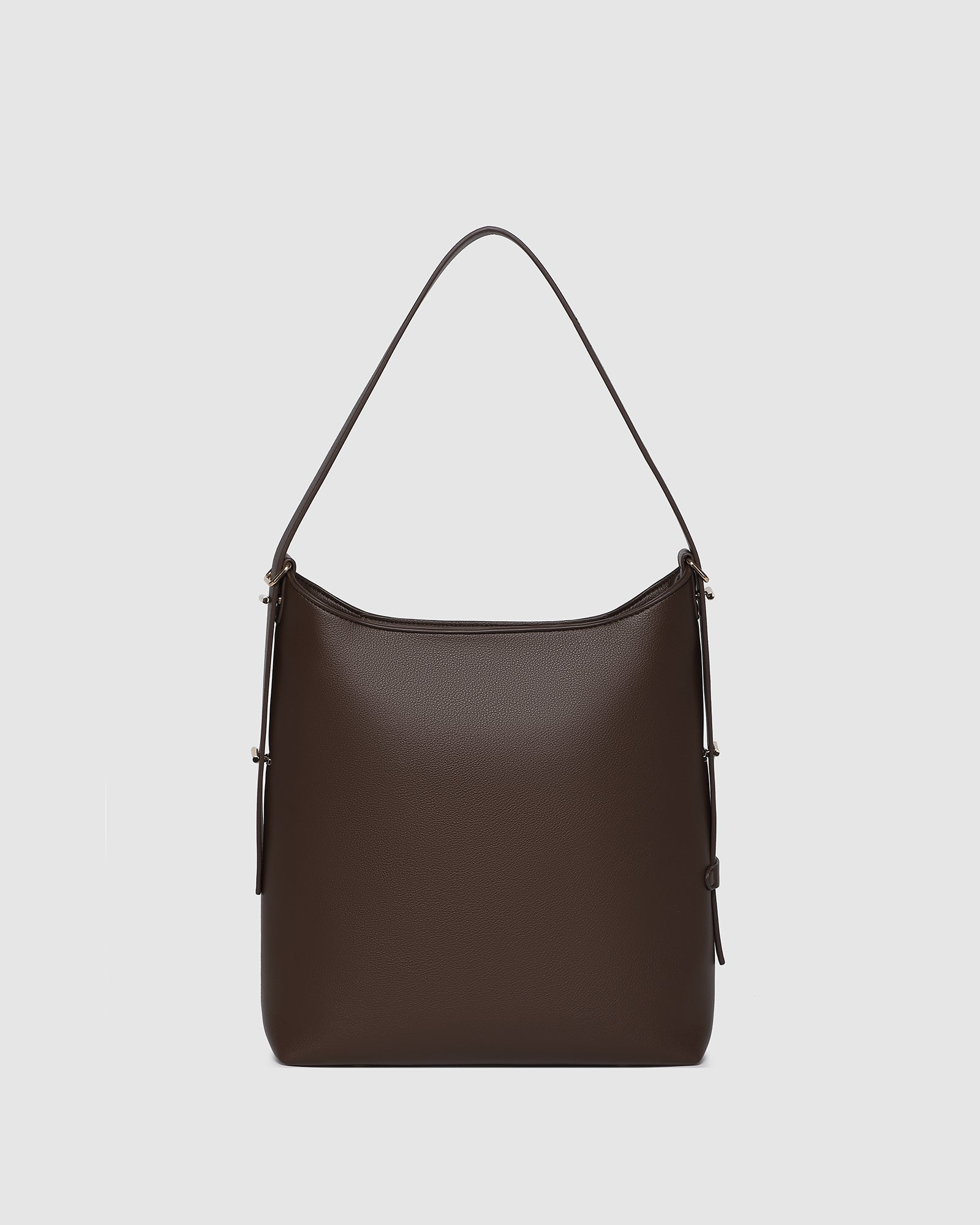 Audrey Bucket Bag - Chocolate