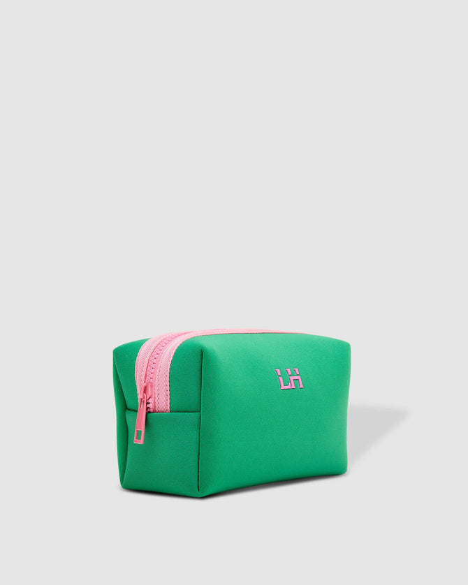 Pippa Neoprene Makeup Bag - Green