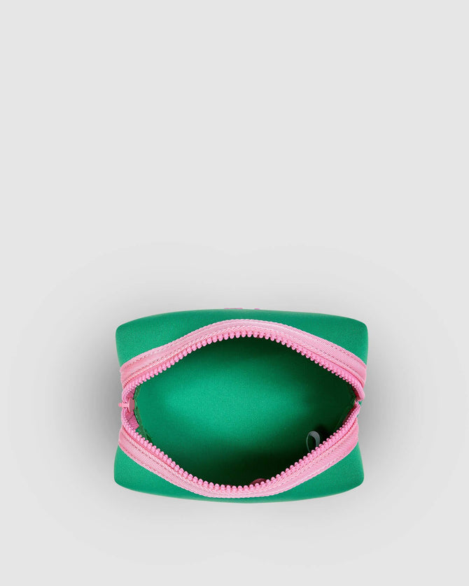 Pippa Neoprene Makeup Bag - Green