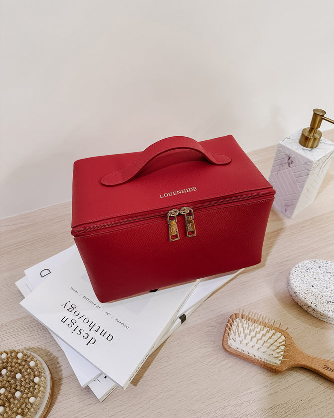 Orion Cosmetic Case - Red