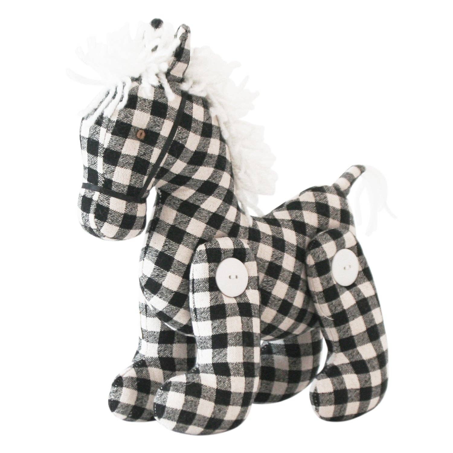 Jointed Pony - Black Check