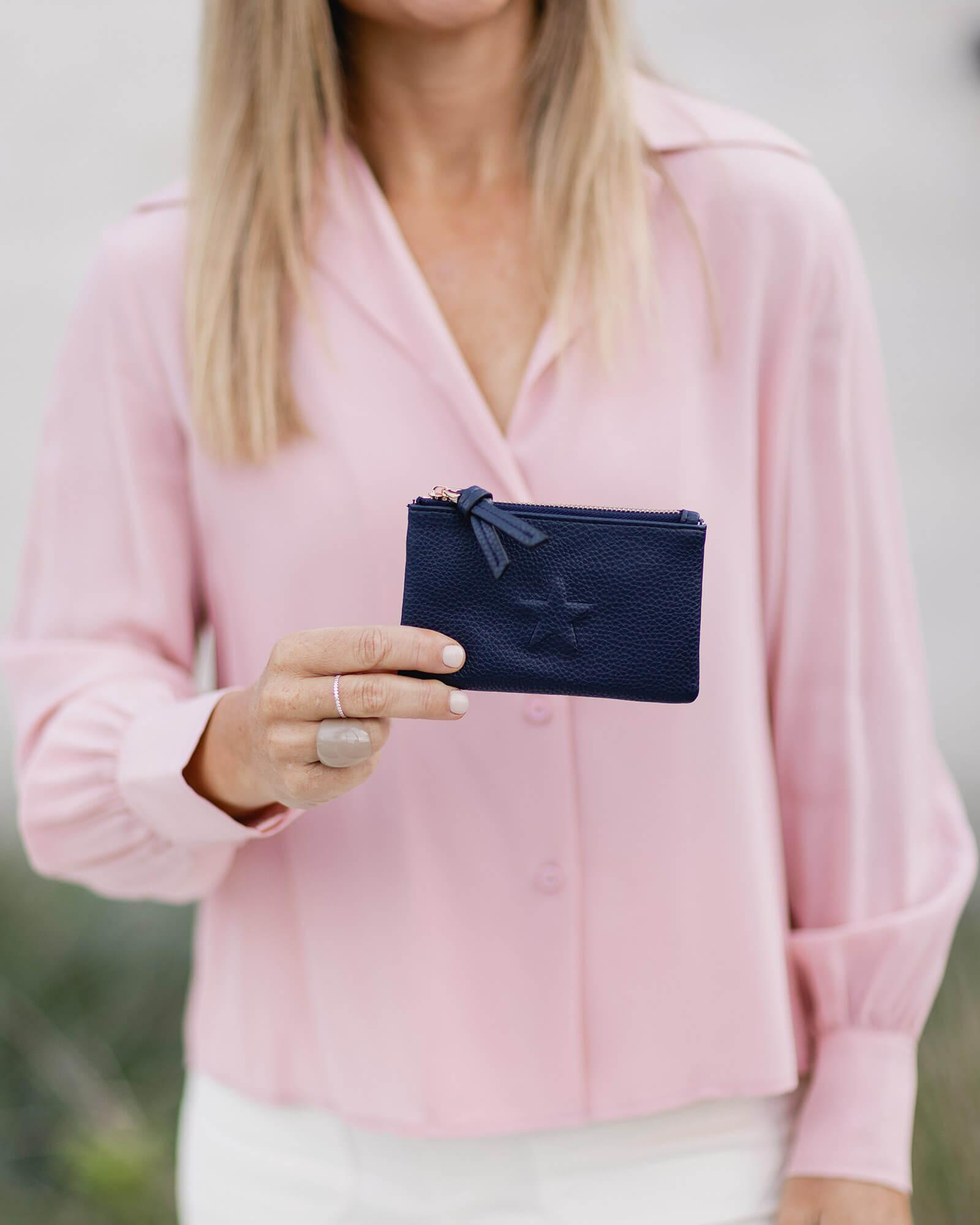 Star Purse - Navy