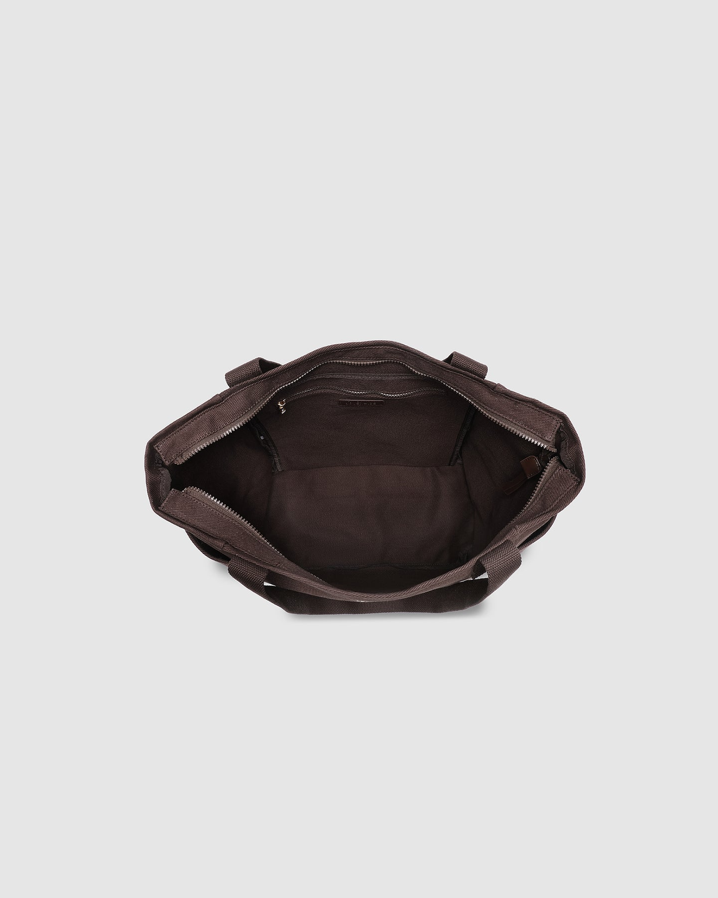 Charlotte Canvas Tote Bag - Chocolate