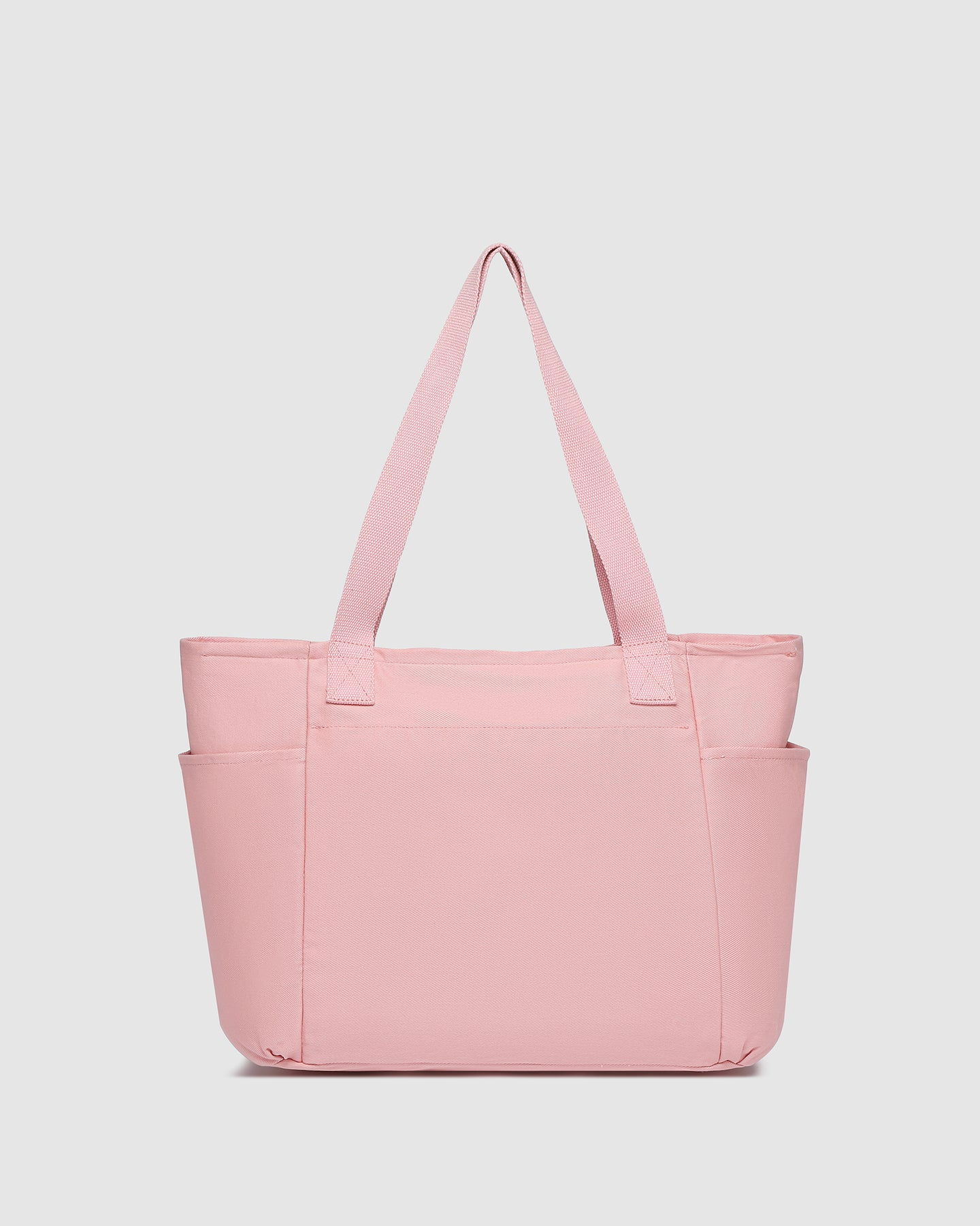 Charlotte Canvas Tote Bag - Pink