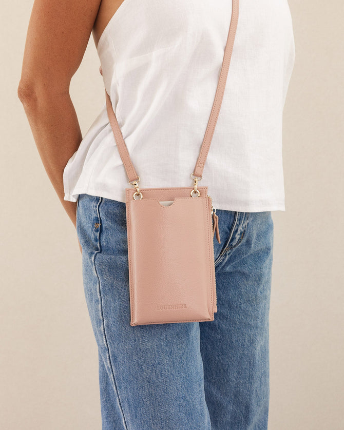 Suki Phone Bag - Dusty Pink