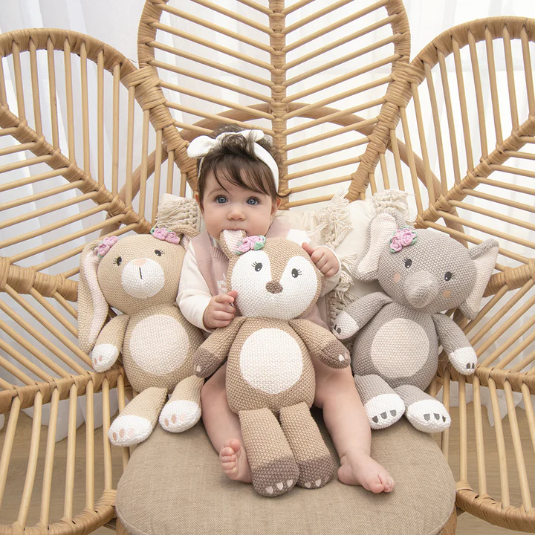Amelia The Bunny Knitted Toy