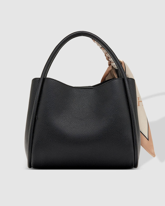 Steffie Mini Tote Bag - Black