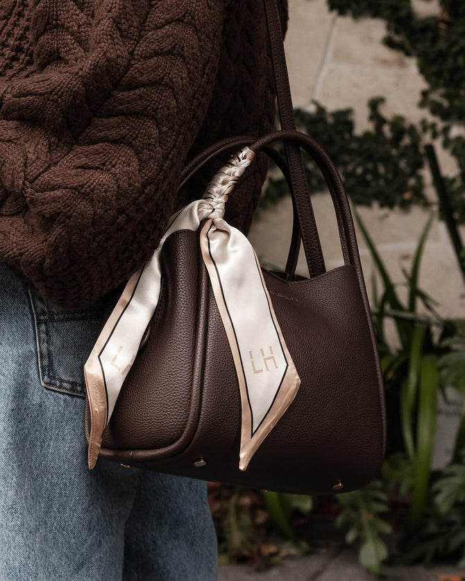 Steffie Mini Tote Bag - Chocolate