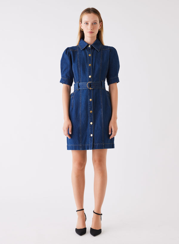 Podium Denim Dress