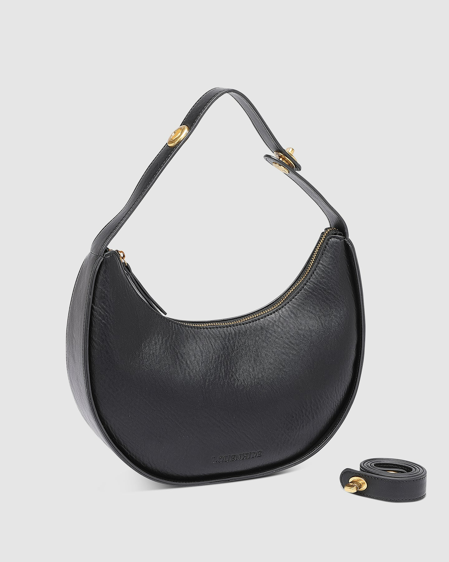 Luna Shoulder Bag - Black