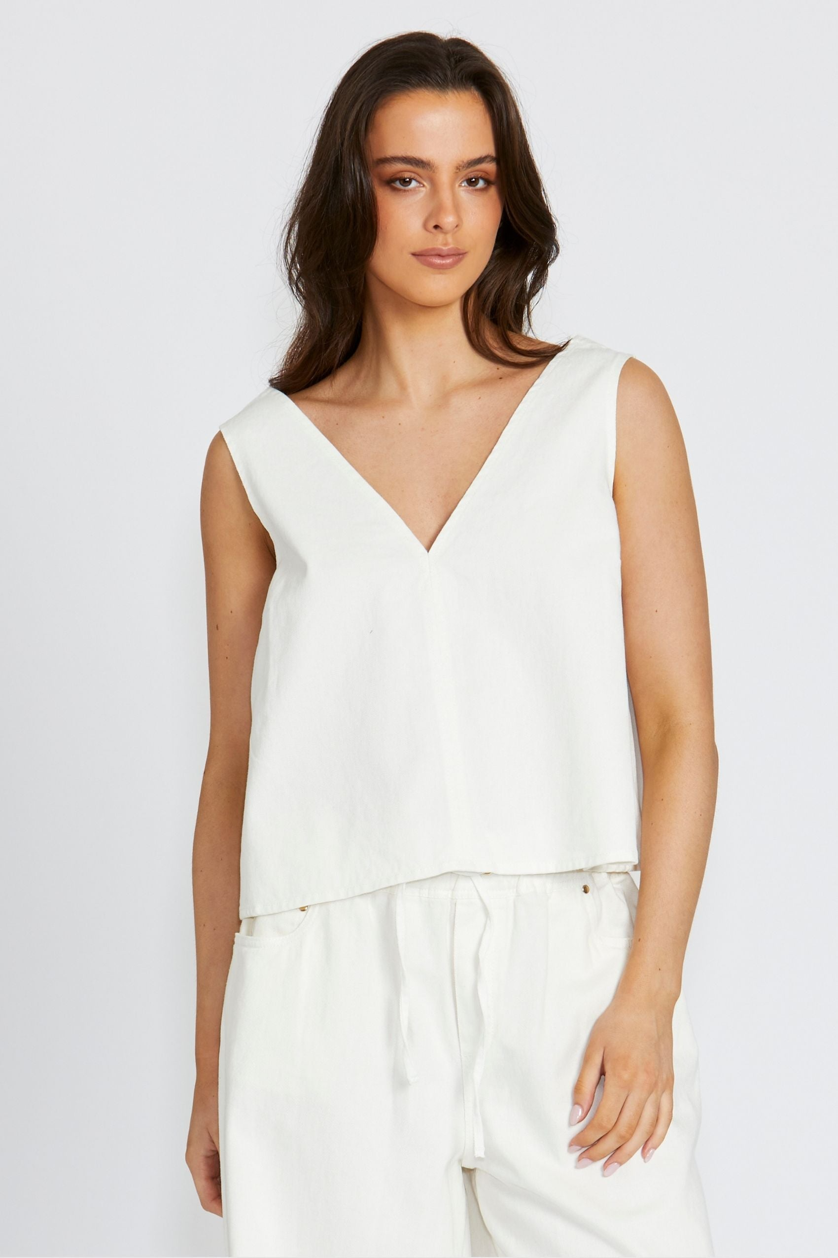 Cleo Top - Ecru