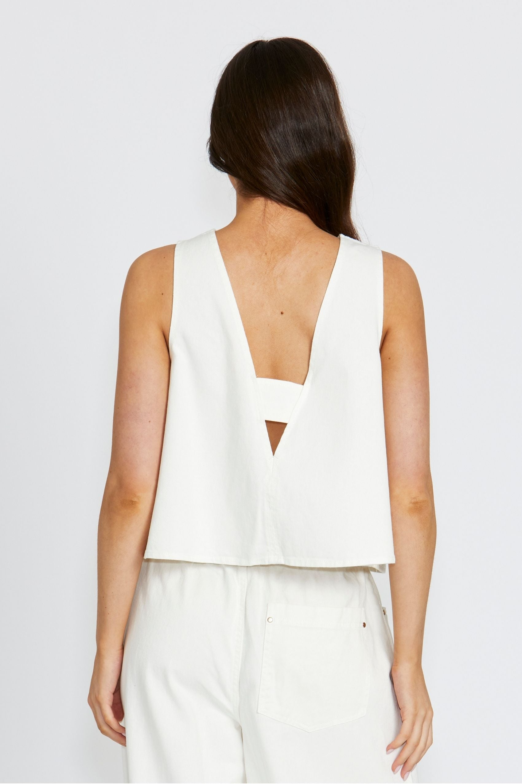Cleo Top - Ecru