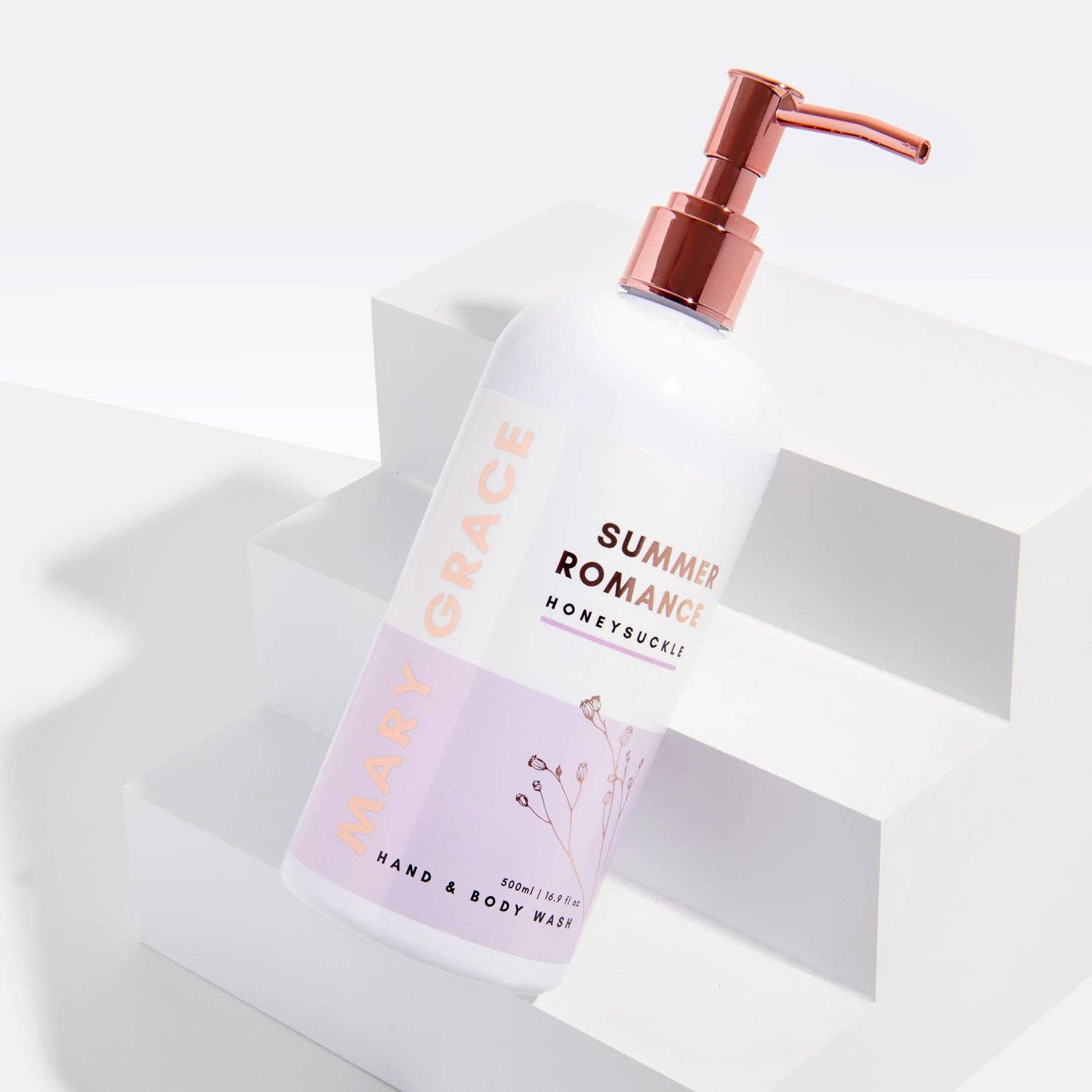 Summer Romance Hand & Body Wash 500ml - Japanese Honeysuckle