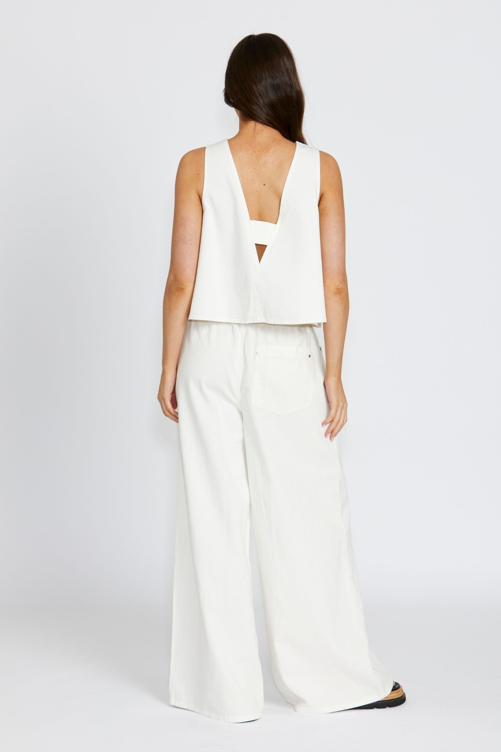 Cleo Top - Ecru