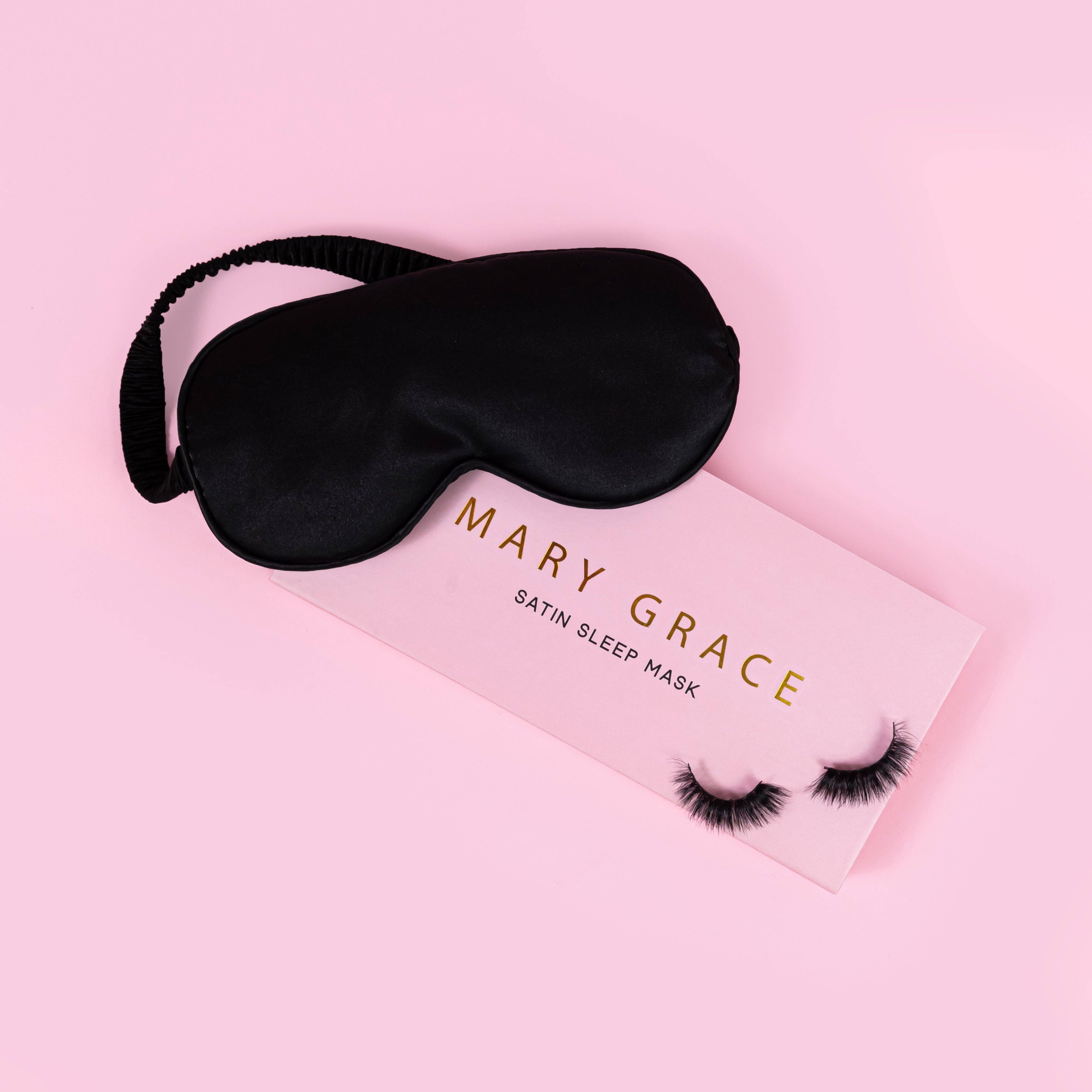 Luxe Satin Sleep Mask - Black