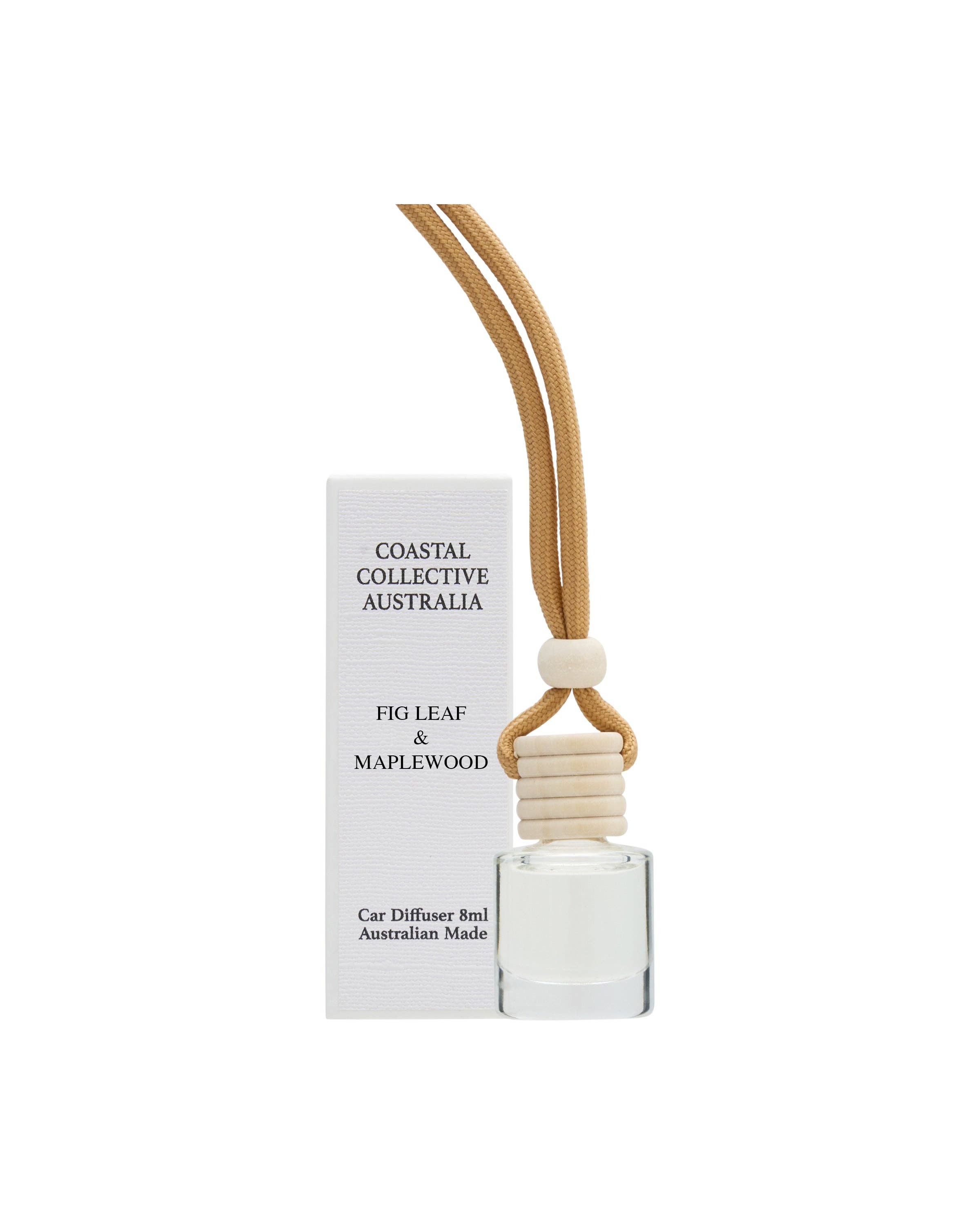 Car Diffuser - Fig Leaf & Maple Wood