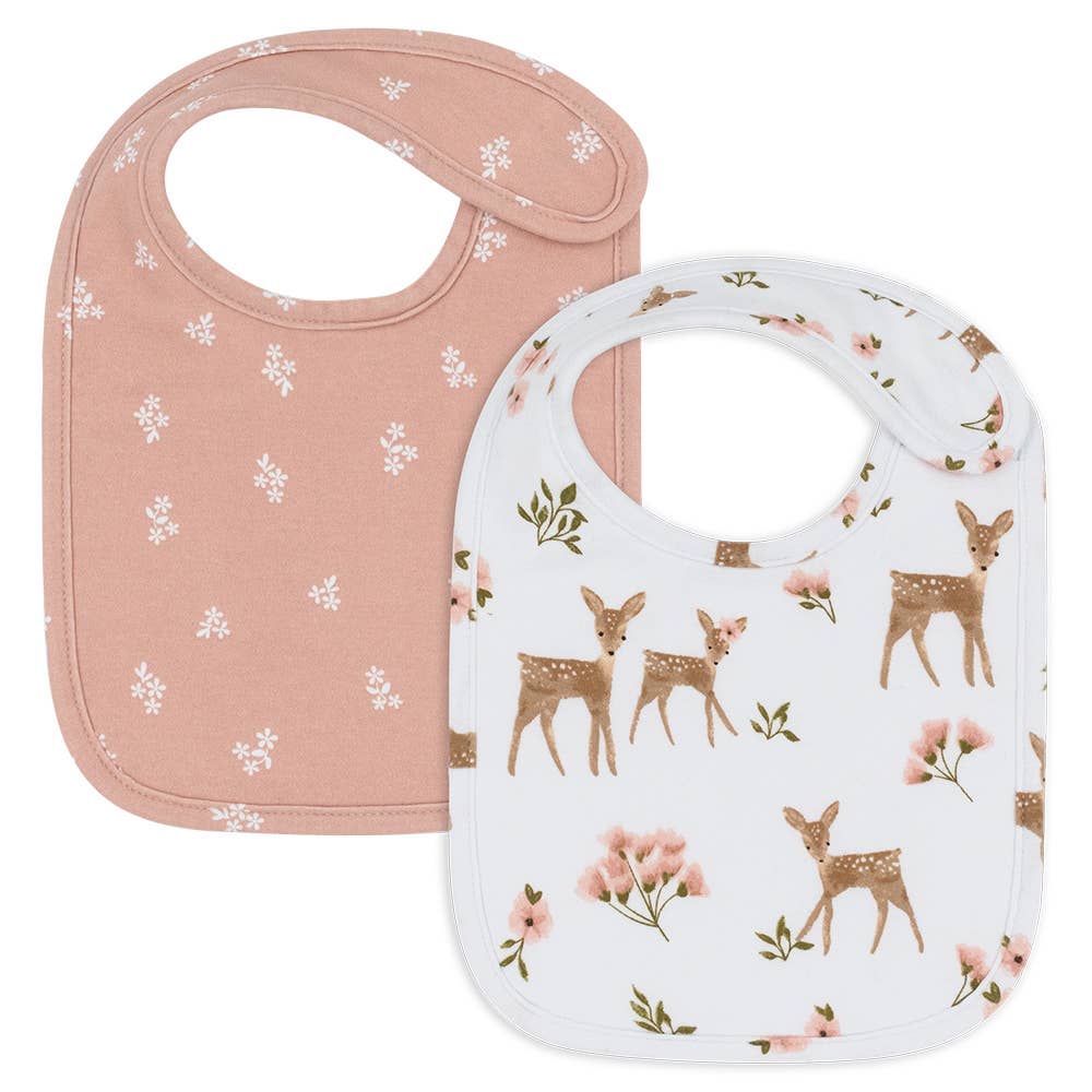 2pk Baby Bib Set Sophia's Garden