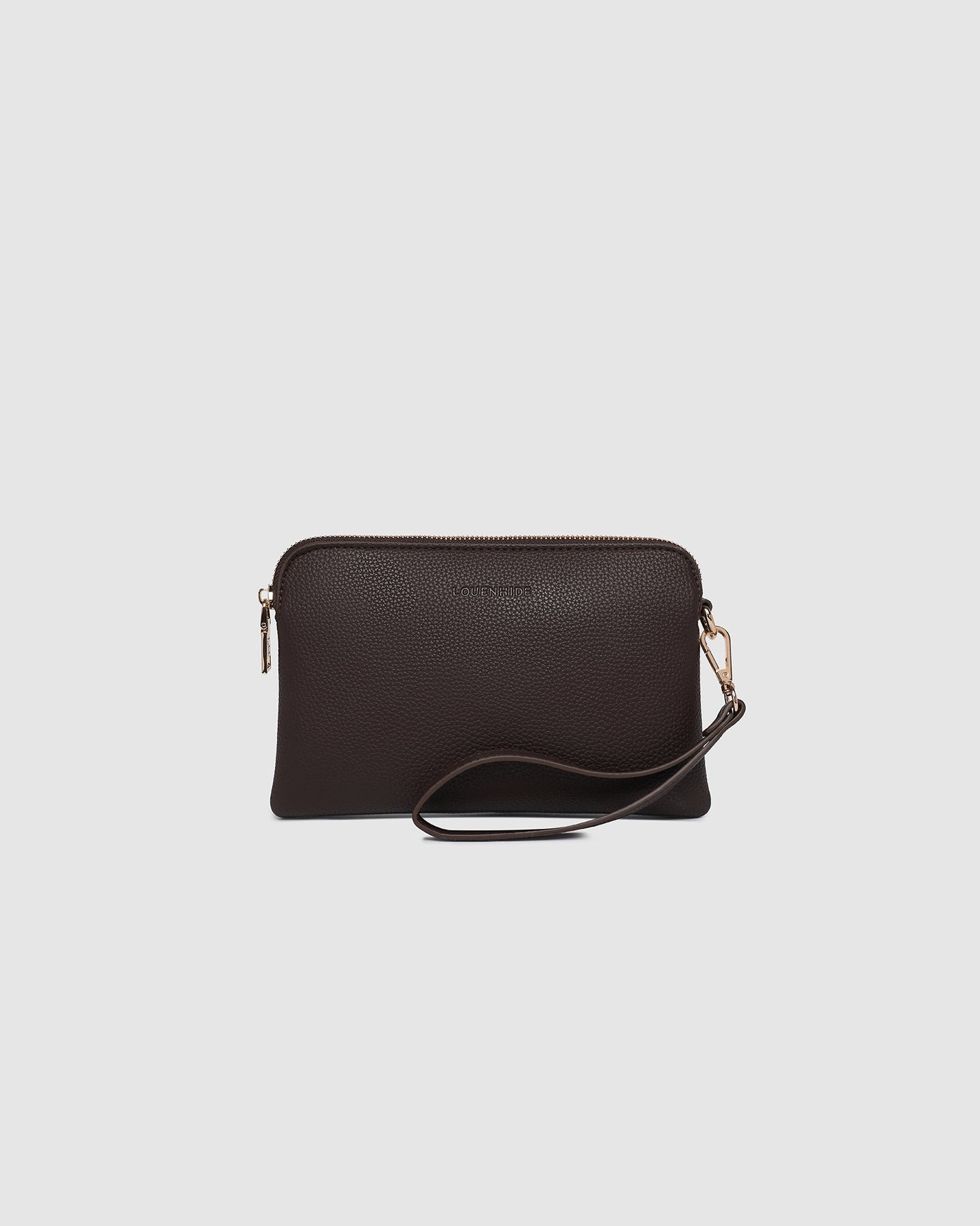 Poppy Clutch - Chocolate