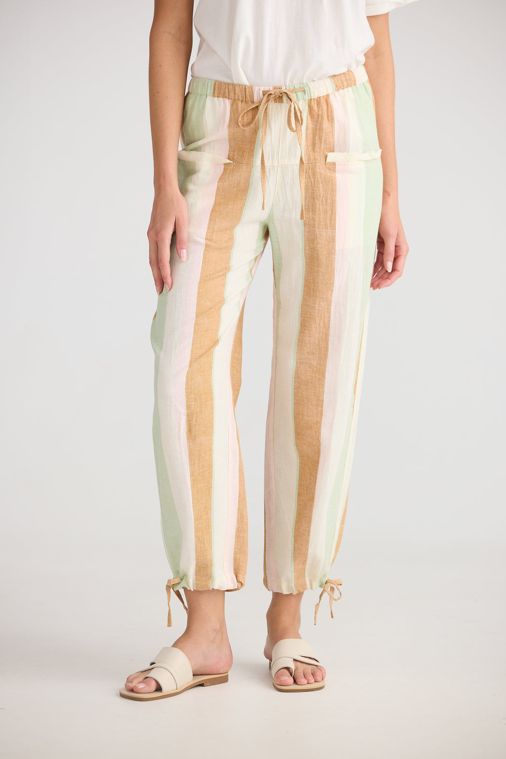 Amazon Pant - Melon Field Stripe