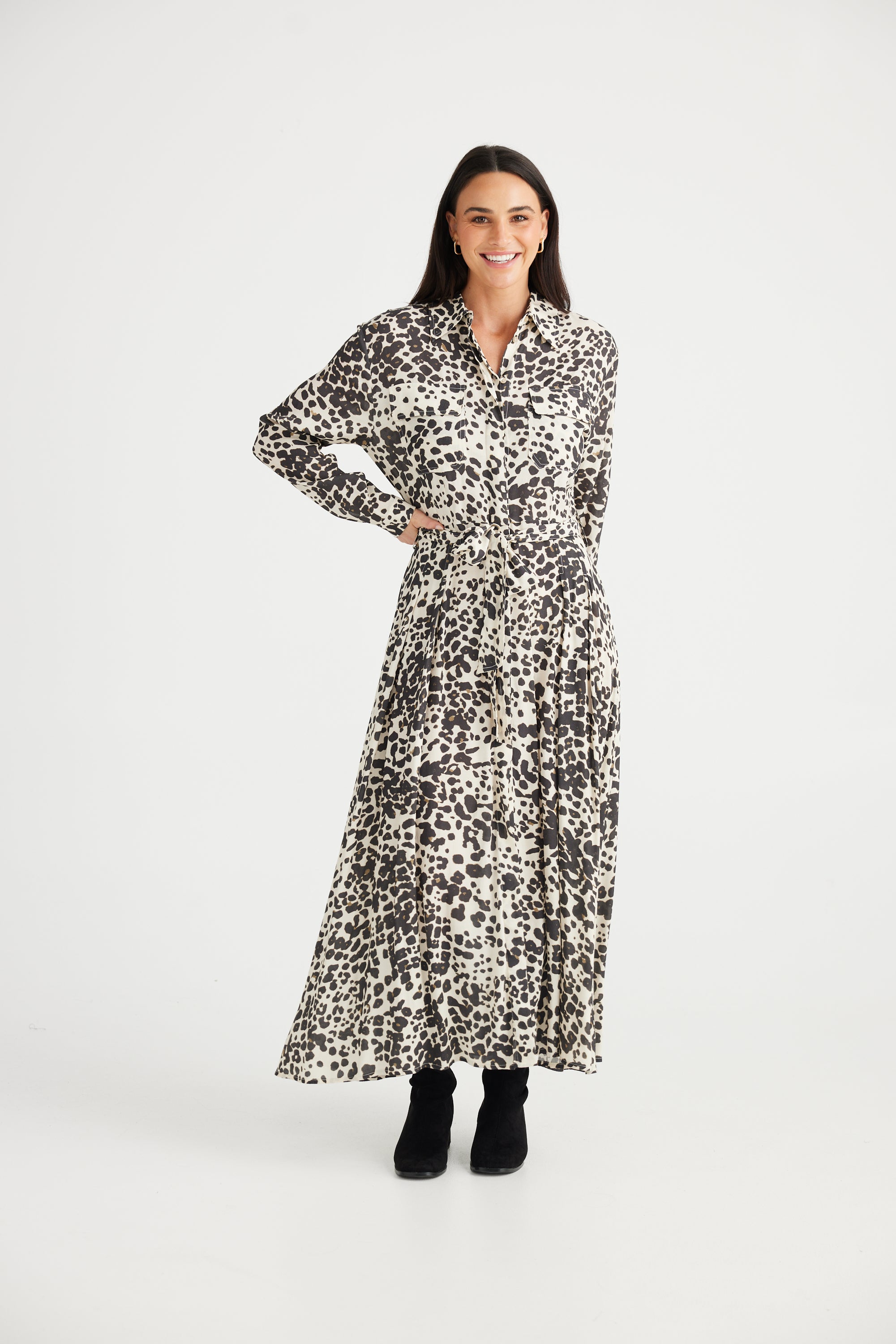 Rossellini Long Sleeve Dress