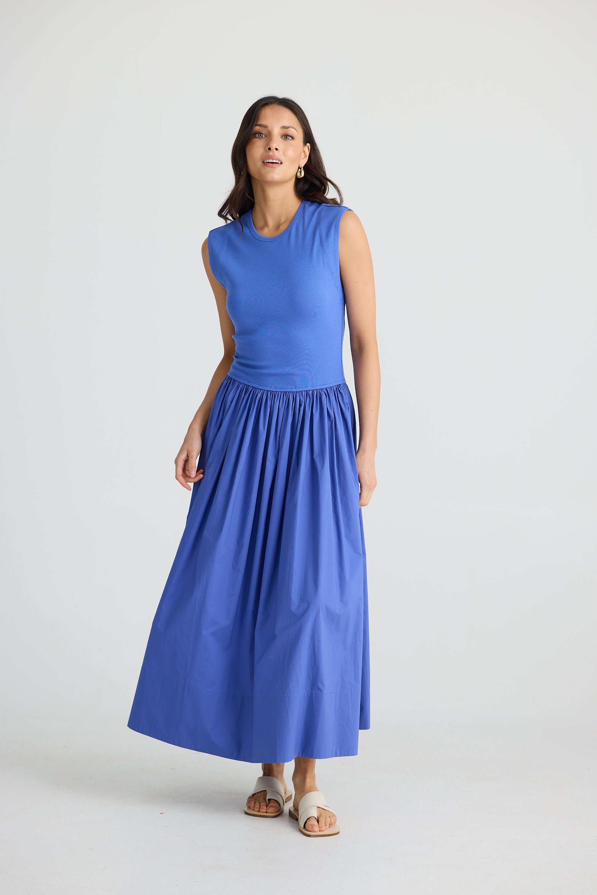 Daphne Dress - Cobalt