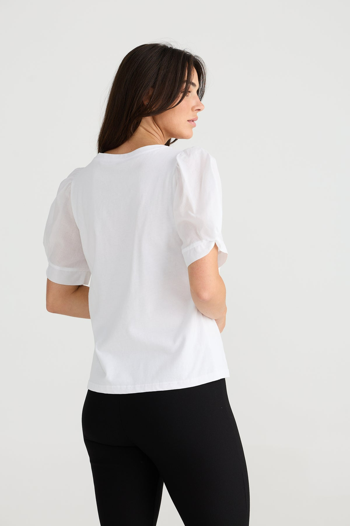 Abigail Tee - White