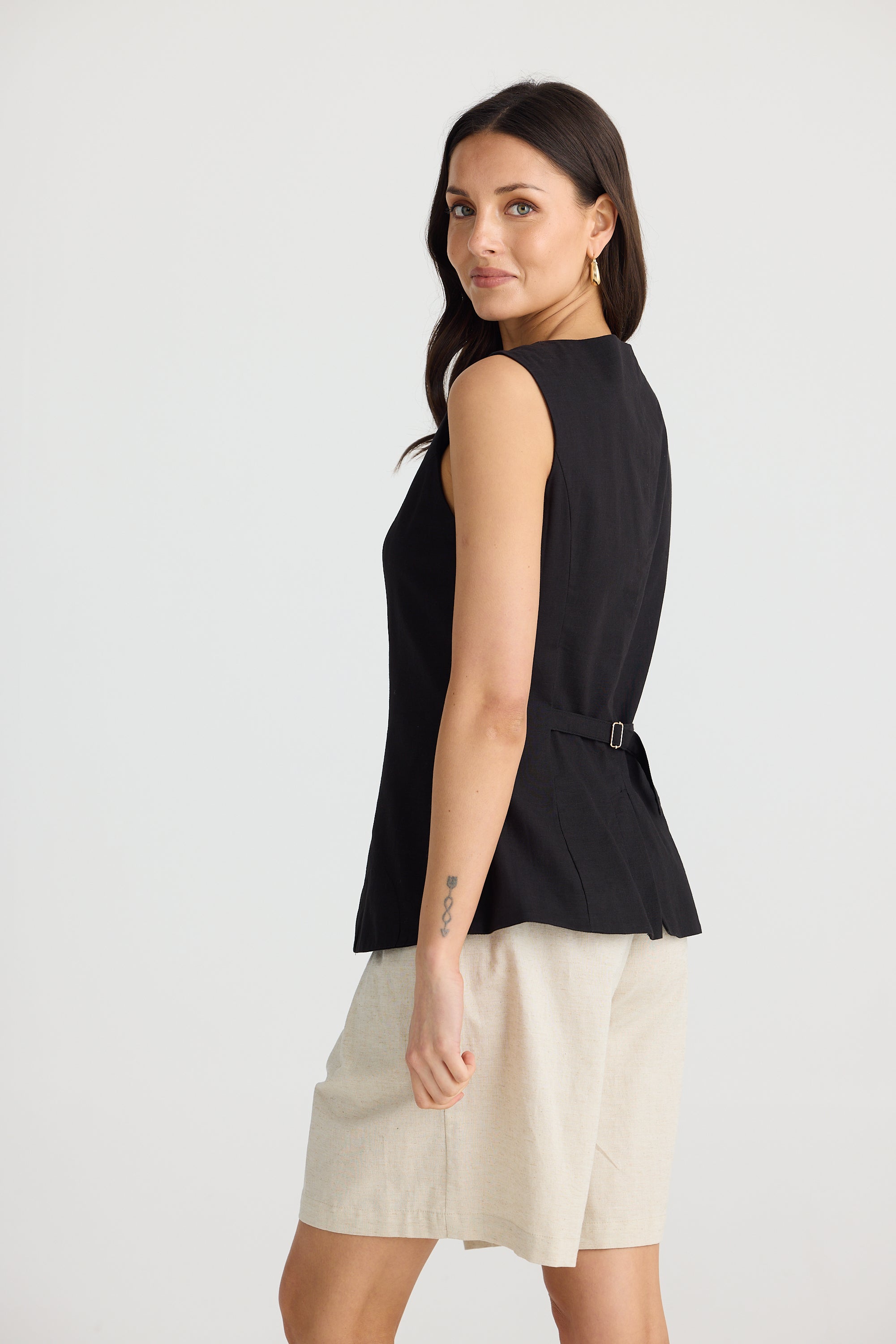 Eden Waistcoat - Black