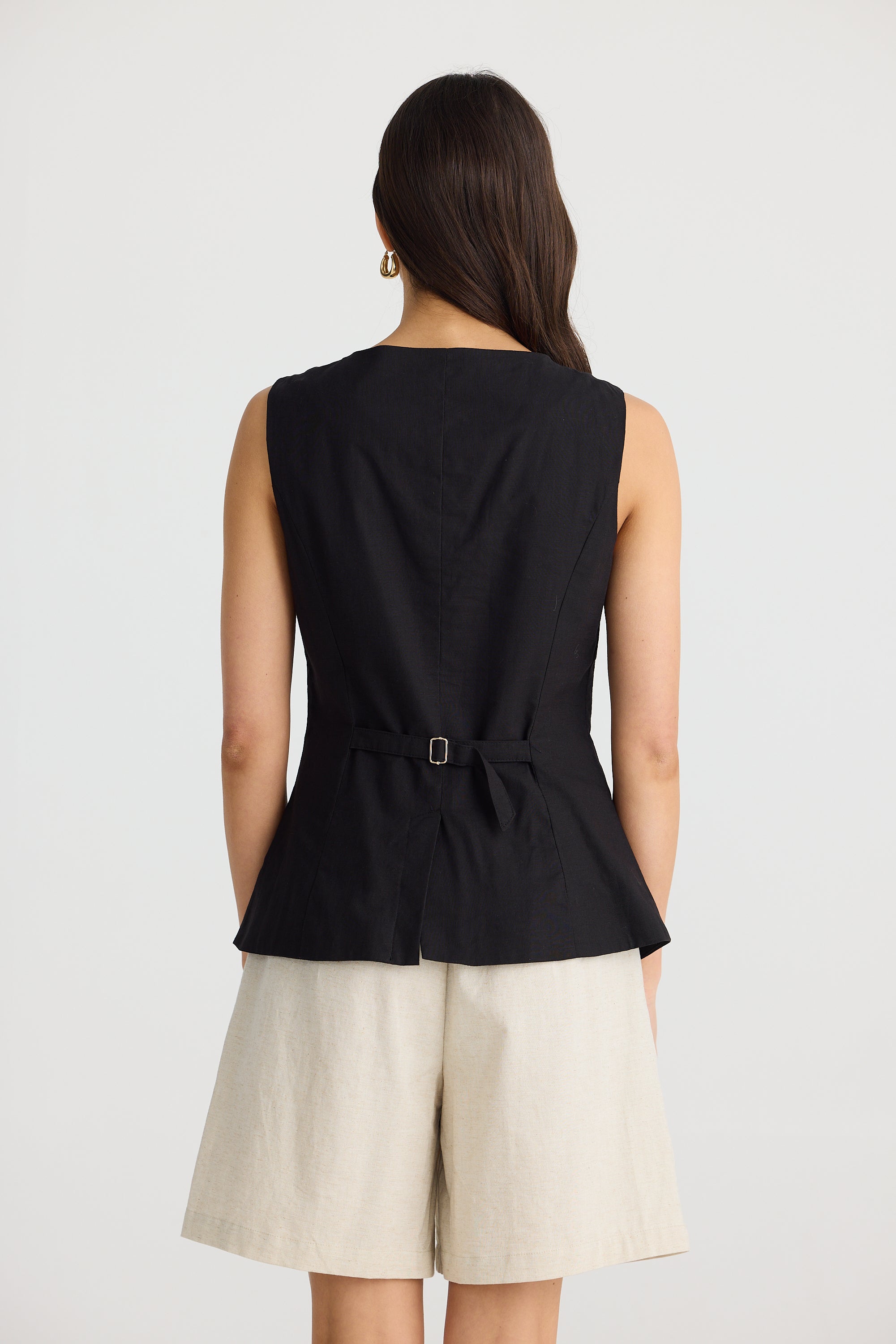 Eden Waistcoat - Black