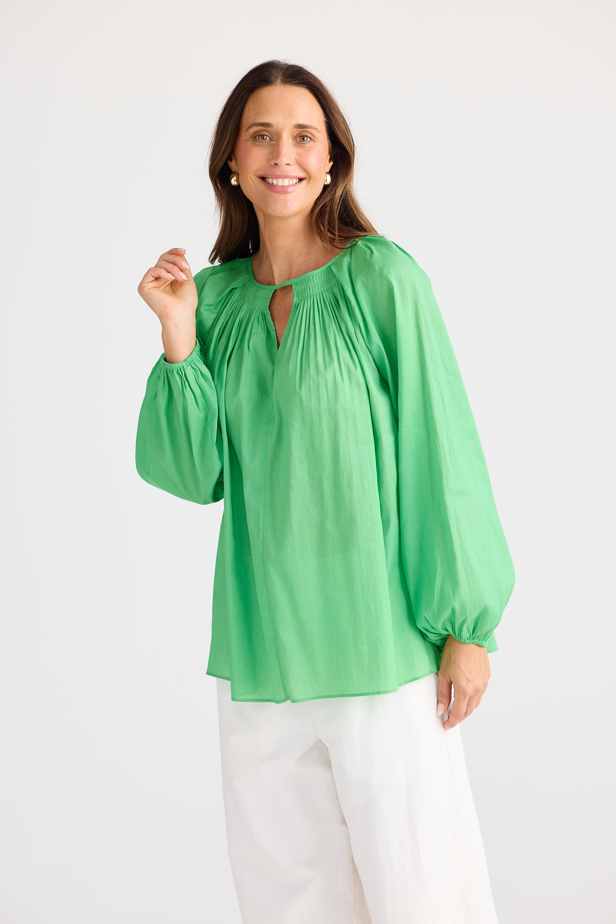 Raphael Top - Emerald