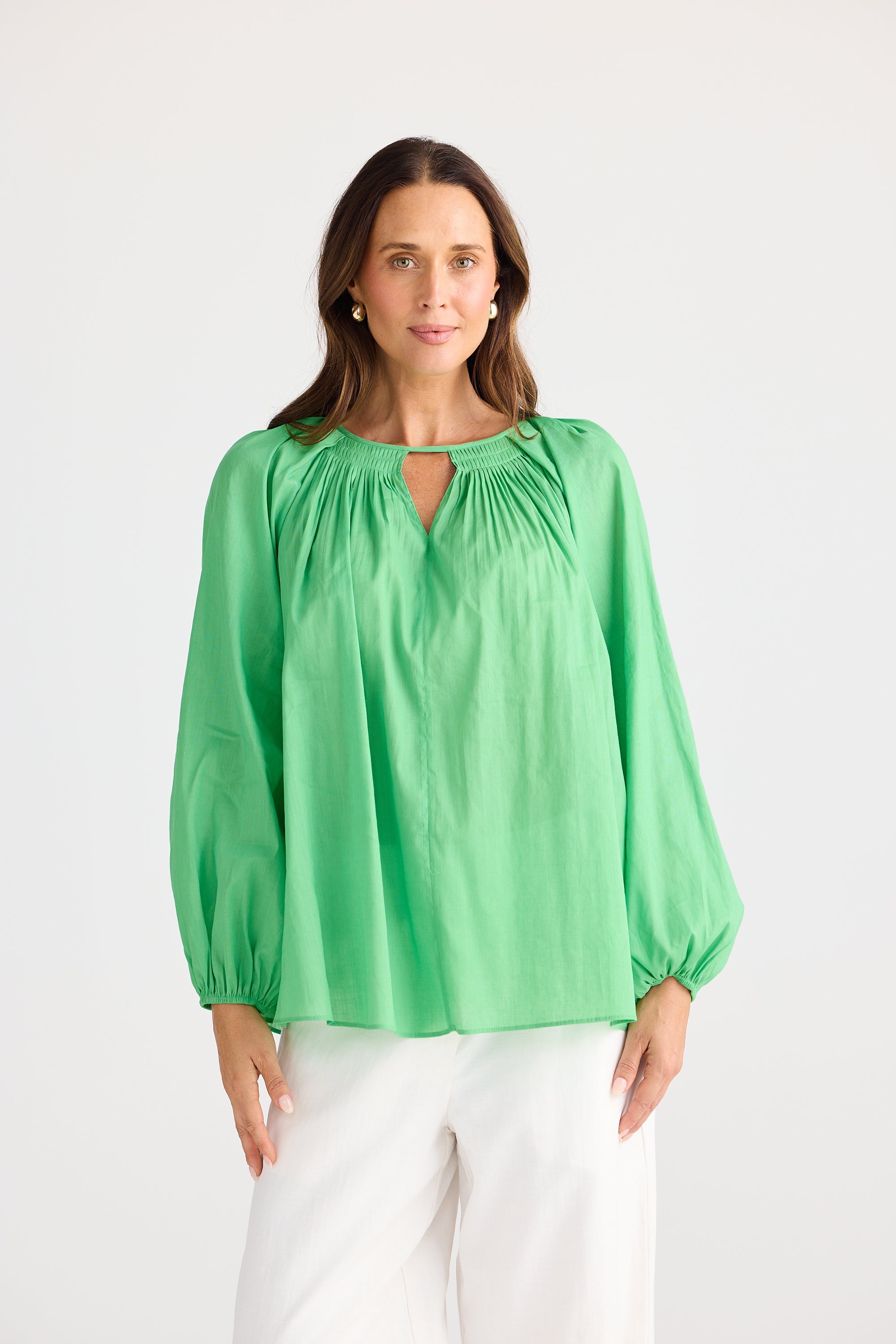 Raphael Top - Emerald