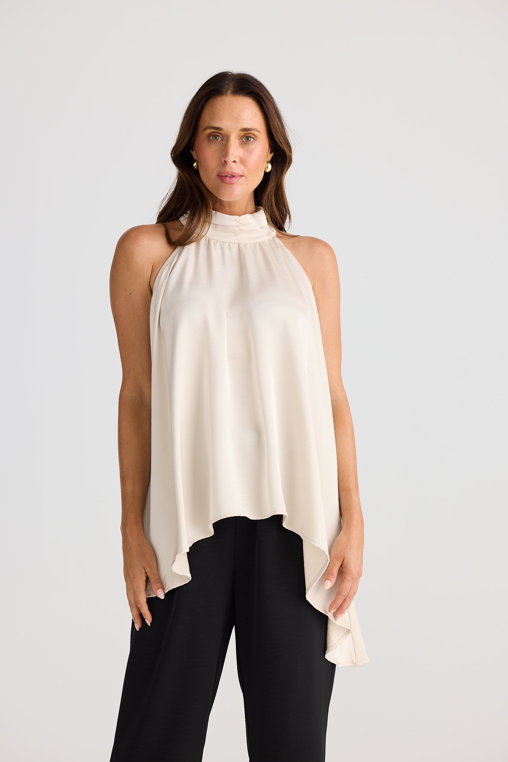 Jewell Top - Oyster