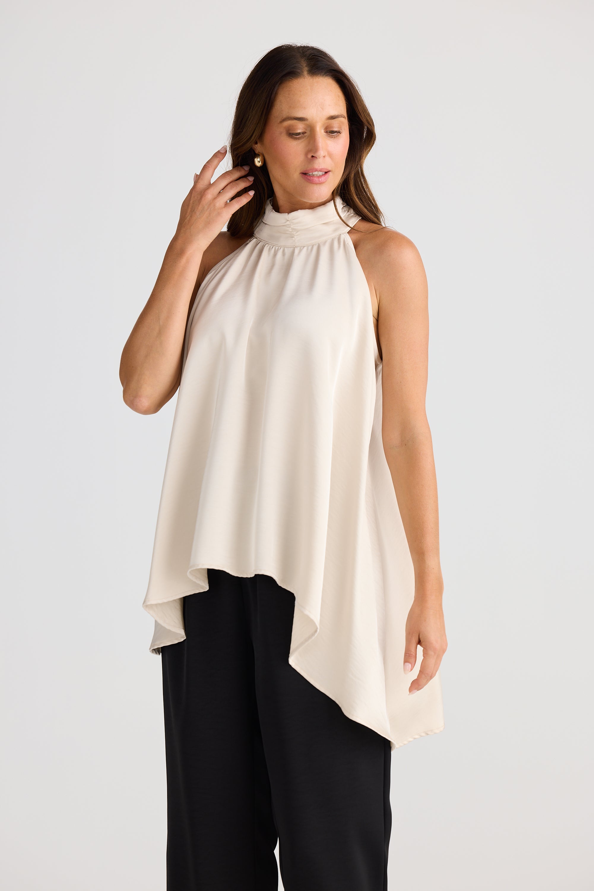 Jewell Top - Oyster