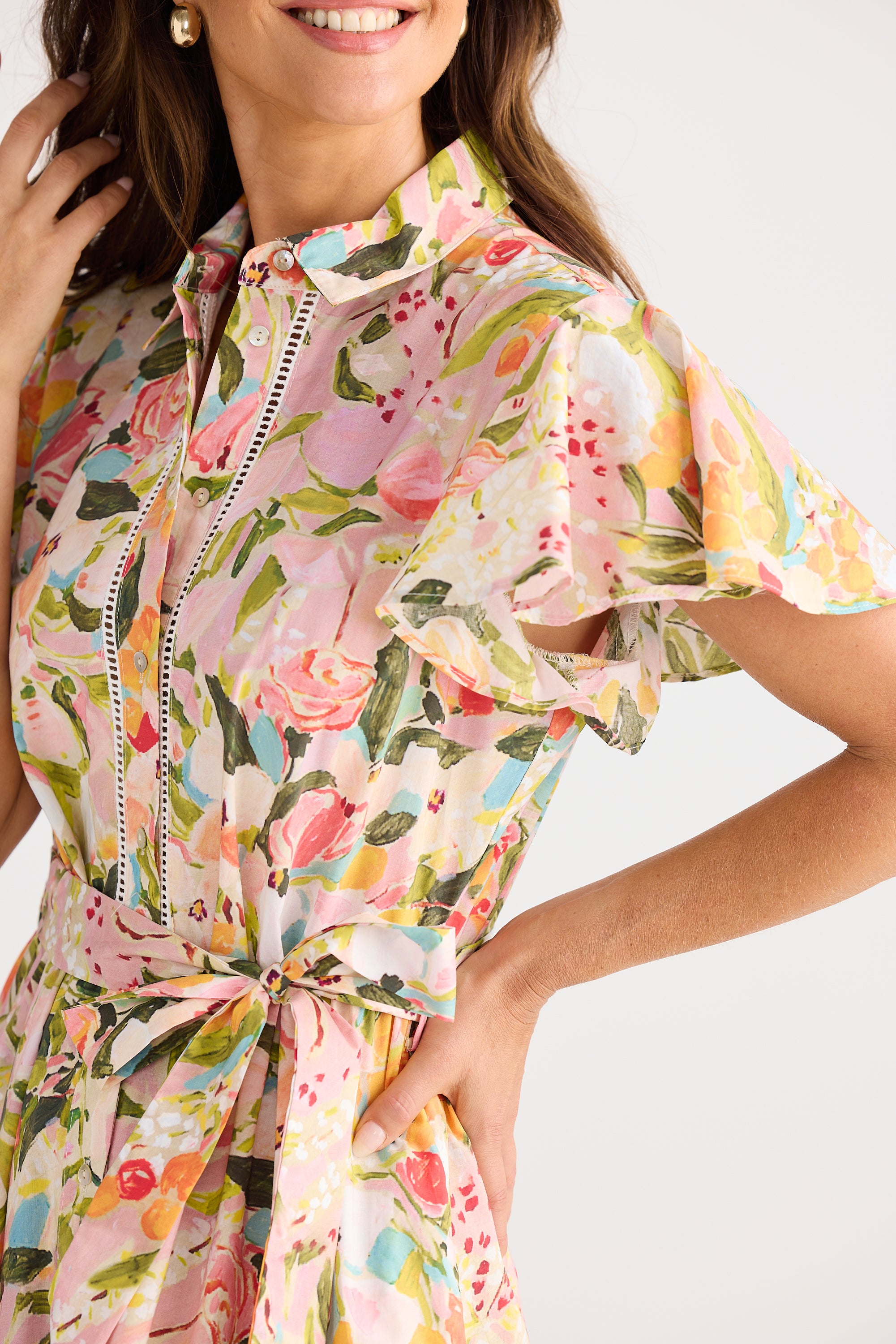 Alice Short Sleeve Dress - Zoe's Garden