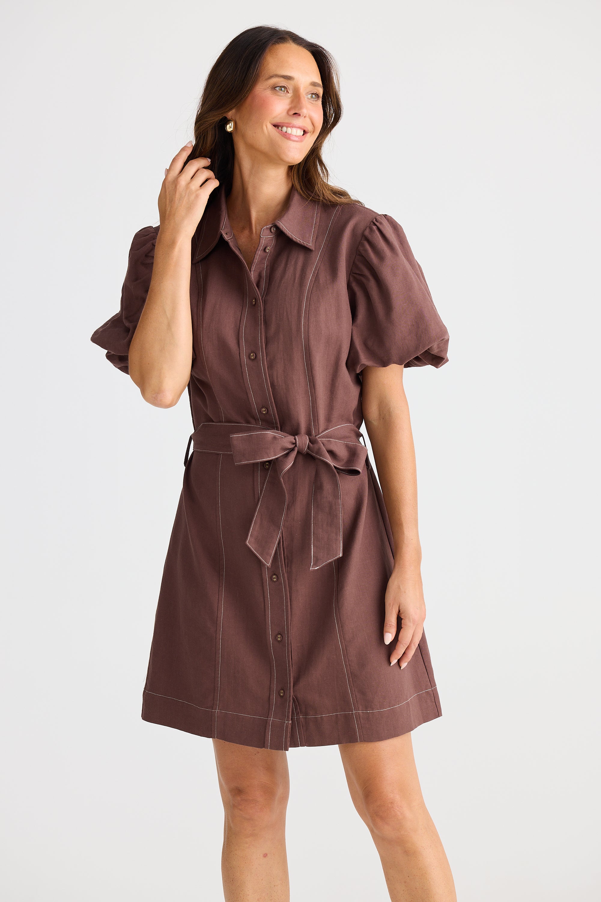 Lenni Dress - Chocolate