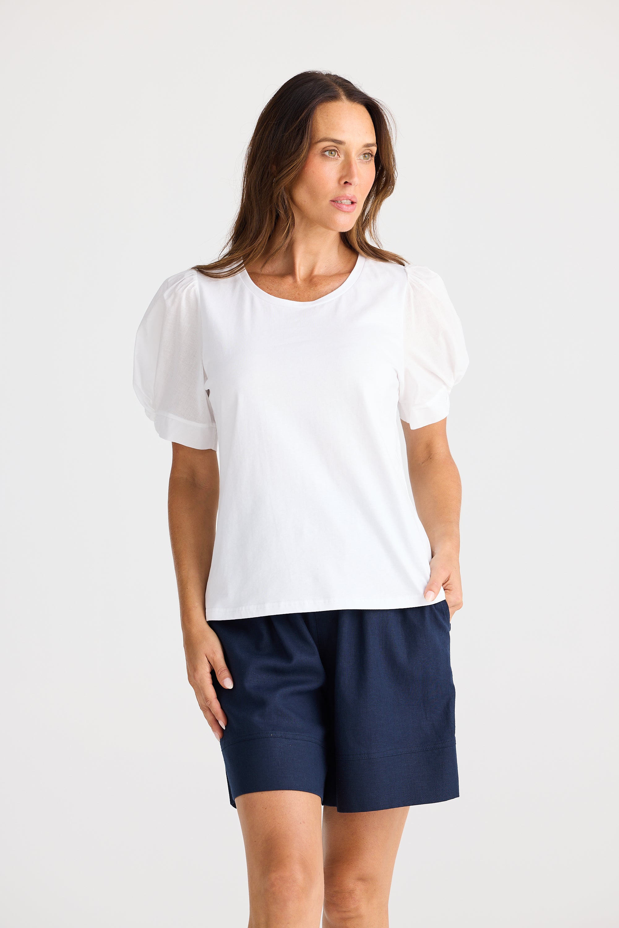 Abigail Tee - White