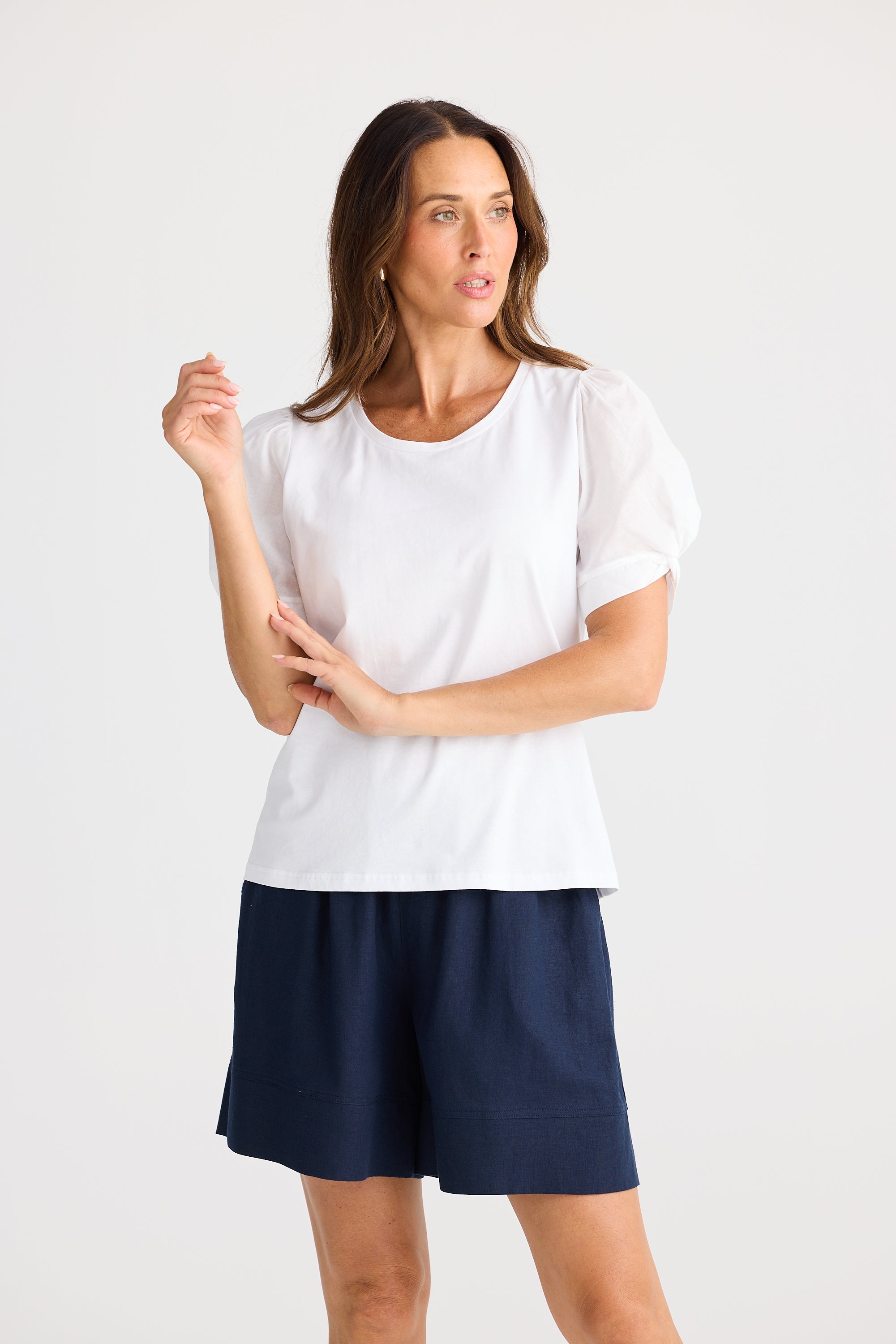 Abigail Tee - White