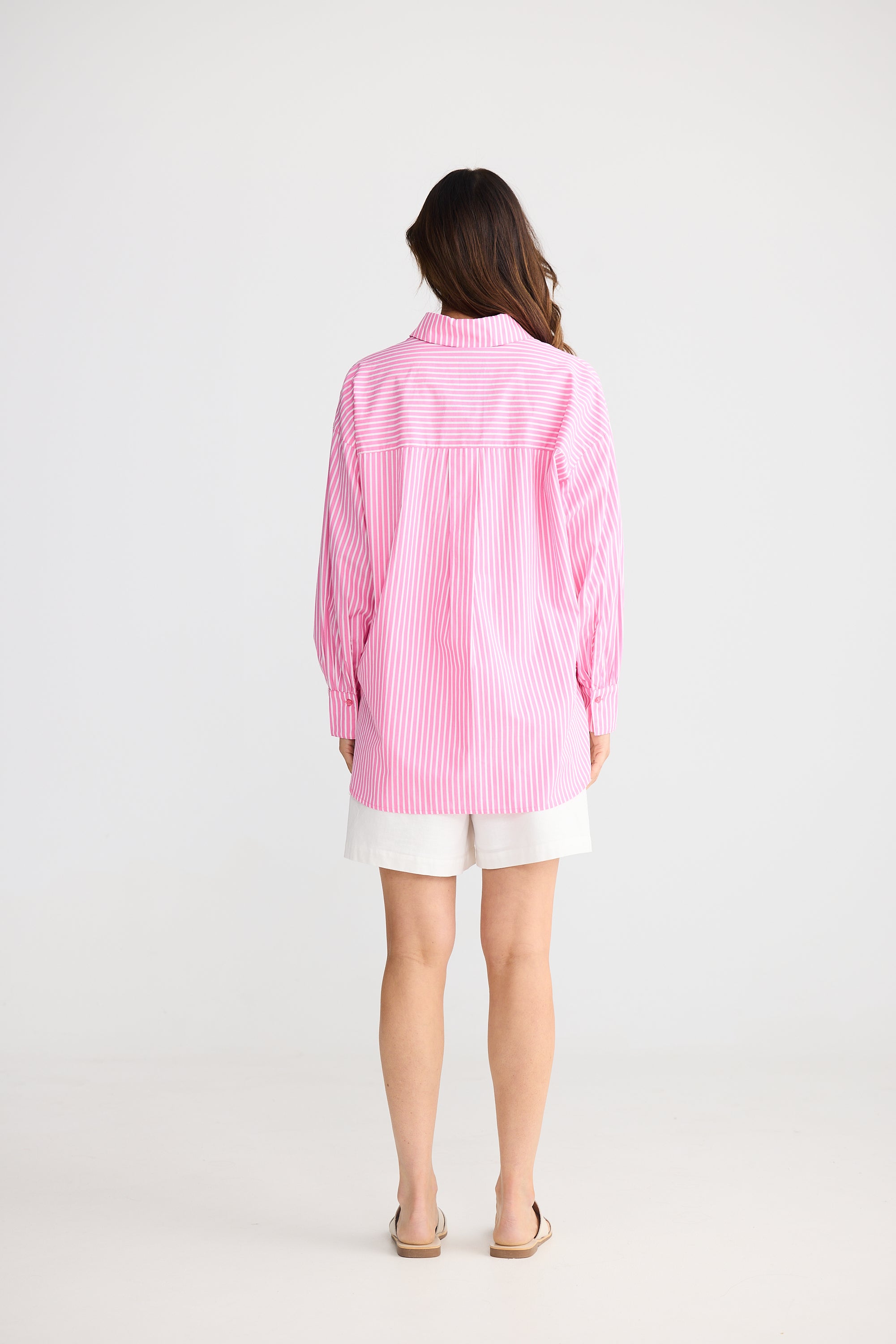 Isabel Shirt - Pink Stripe