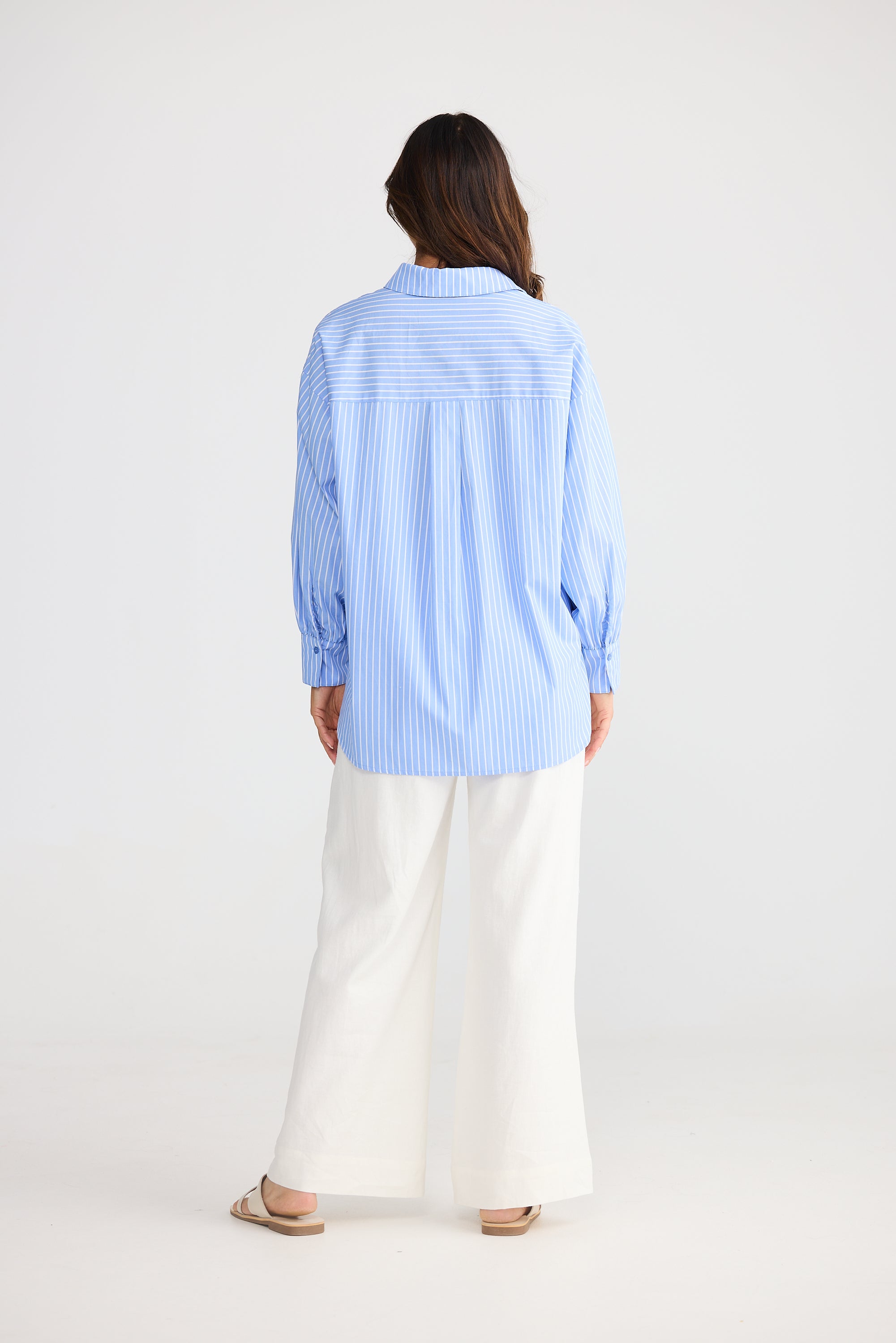 Isabel Shirt - Blue Stripe