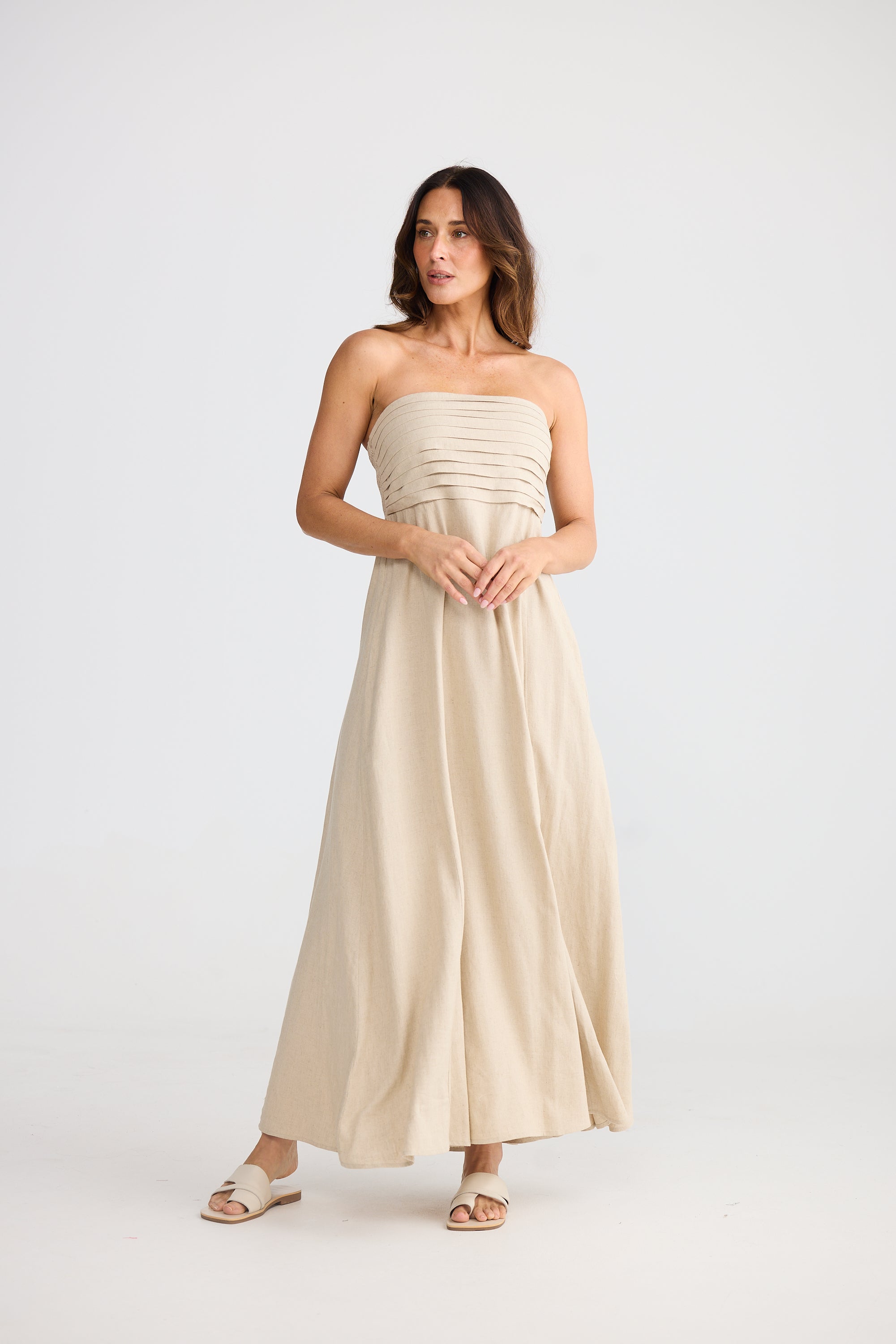 Adele Dress - Natural