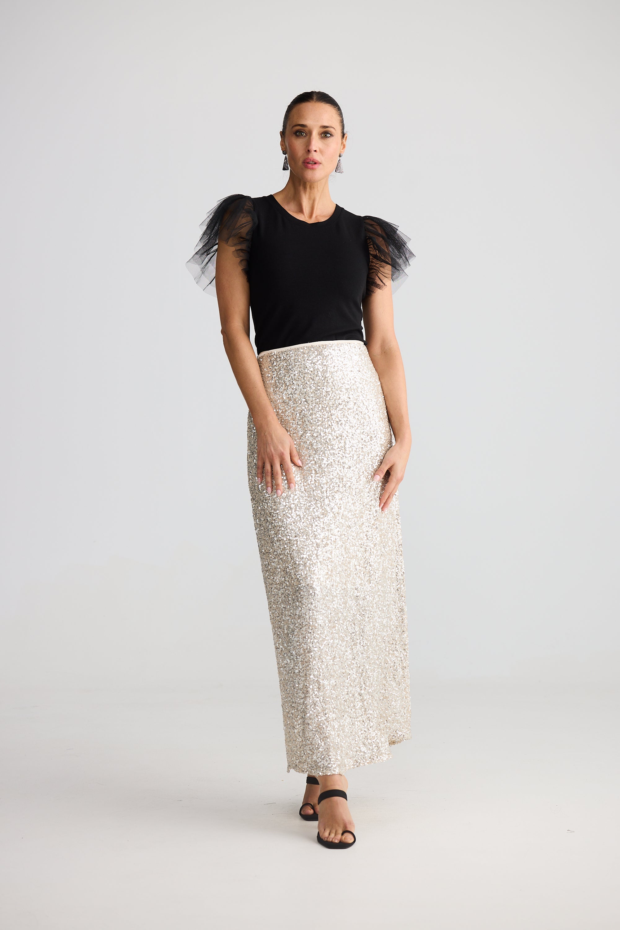 Shari Skirt - Champagne