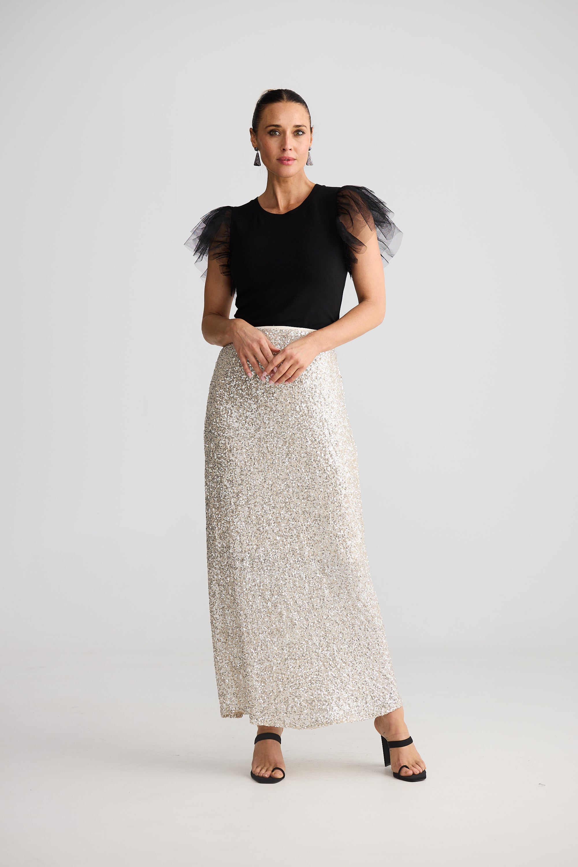 Shari Skirt - Champagne