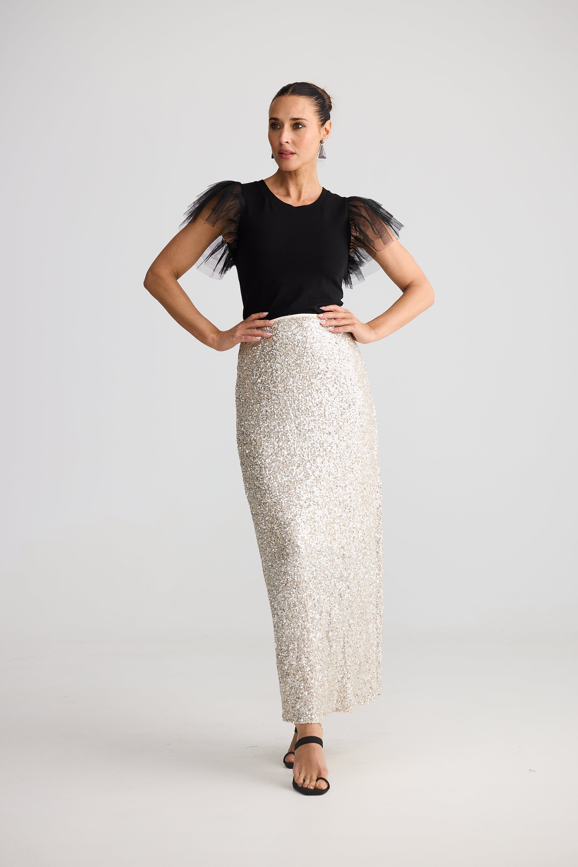 Shari Skirt - Champagne