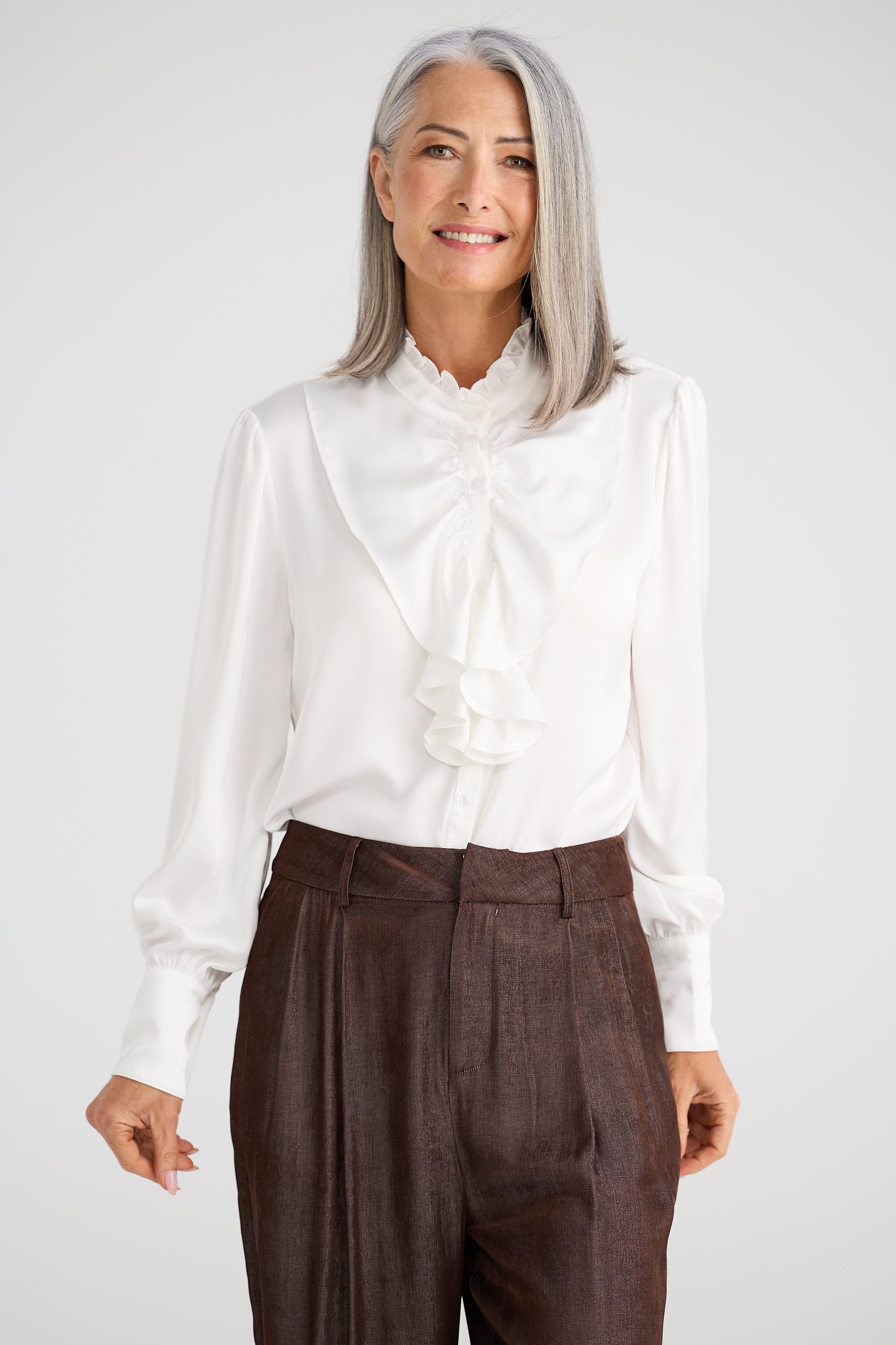 Jazzy Blouse - Ivory