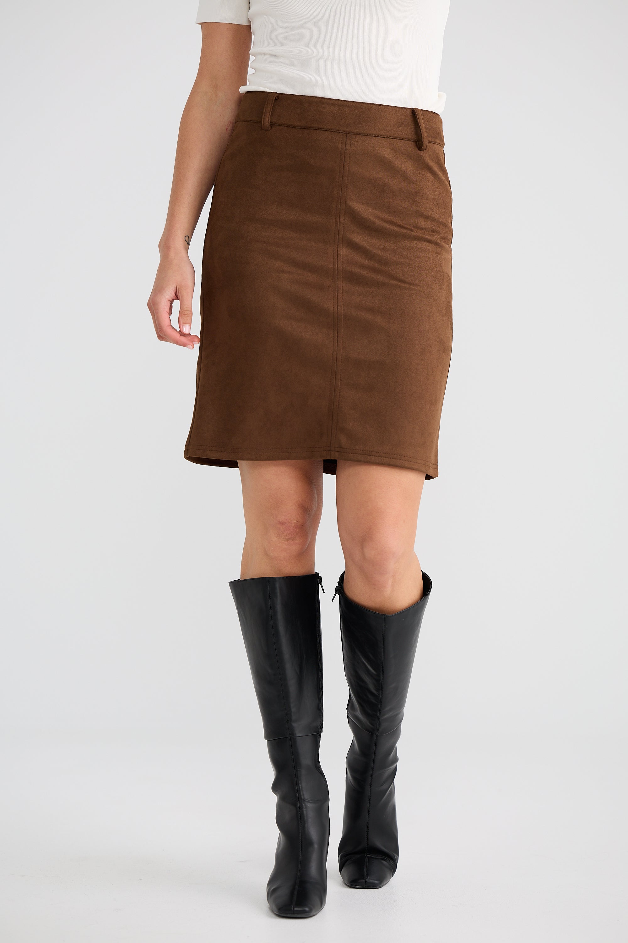 Bronwyn Skirt - Coffee