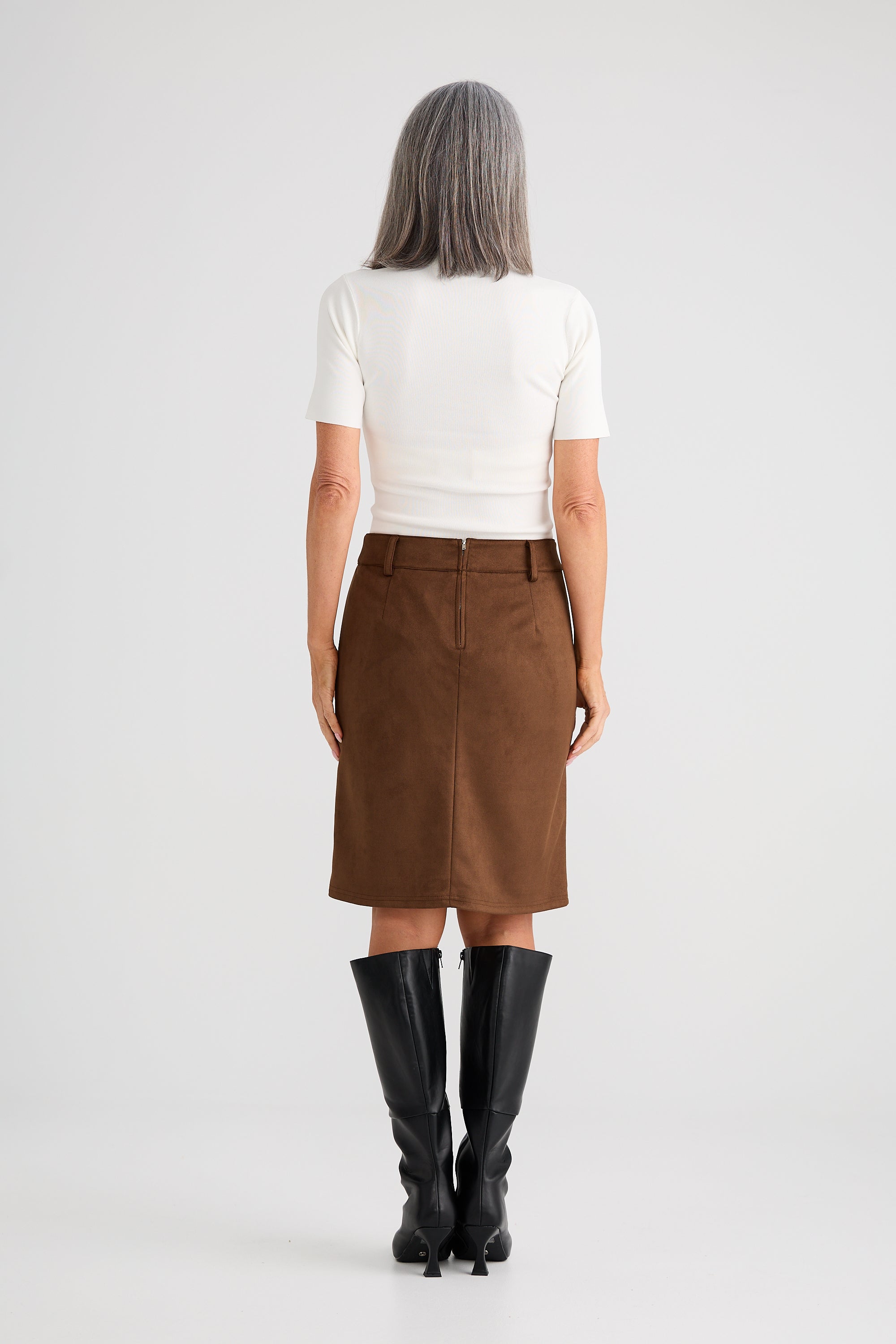 Bronwyn Skirt - Coffee