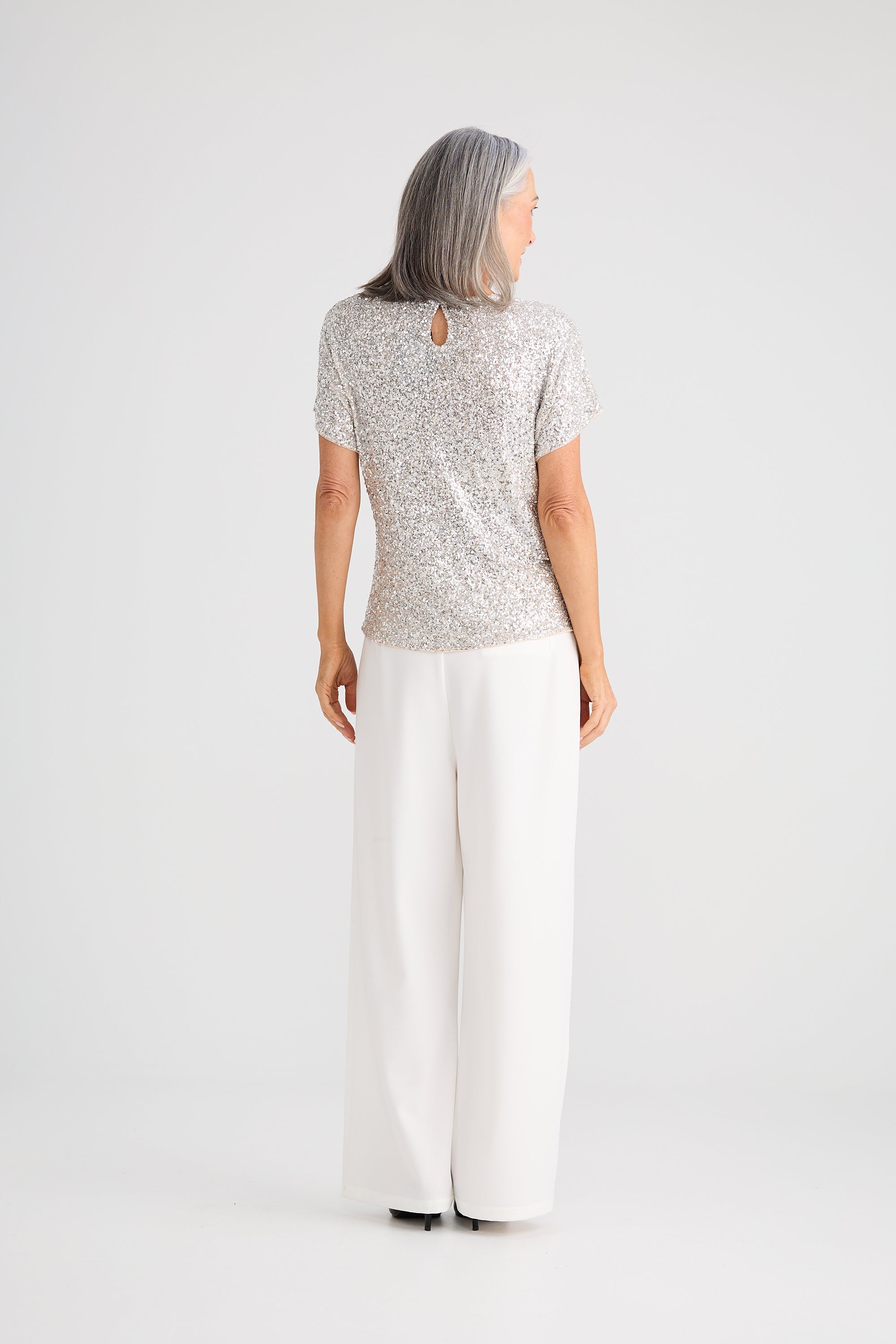 Glimmer Top - Champagne