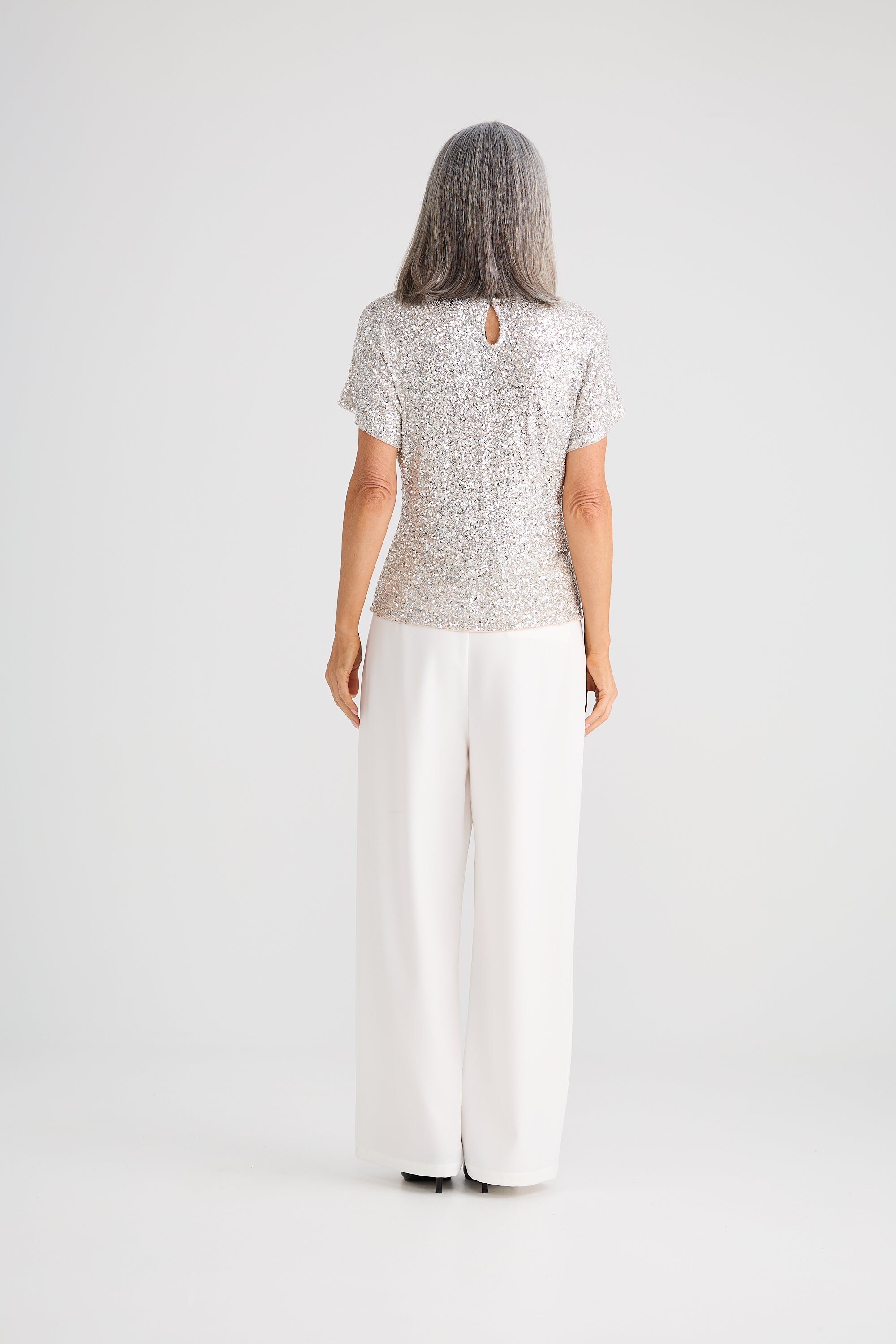 Glimmer Top - Champagne