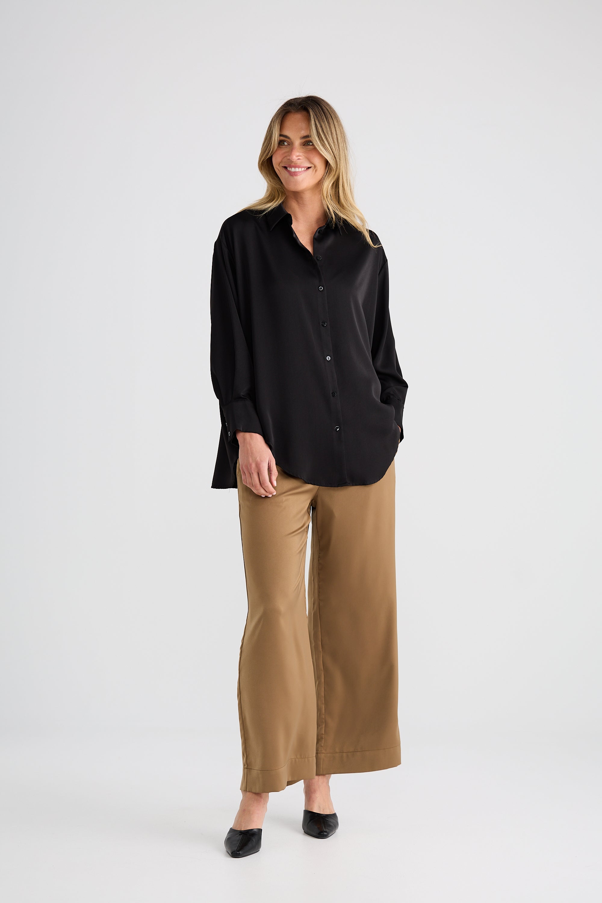 Glenda Shirt - Black