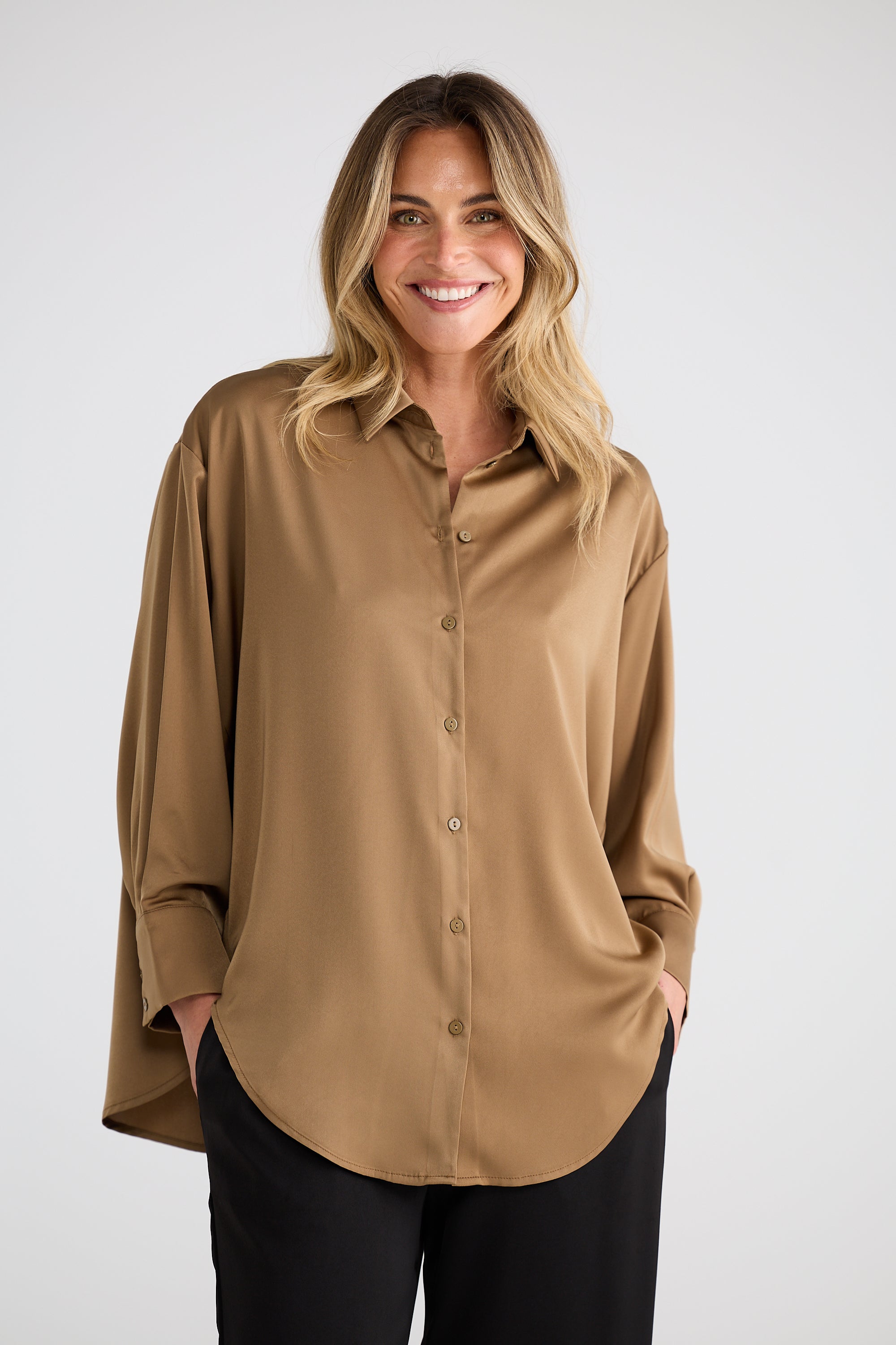 Glenda Shirt - Khaki